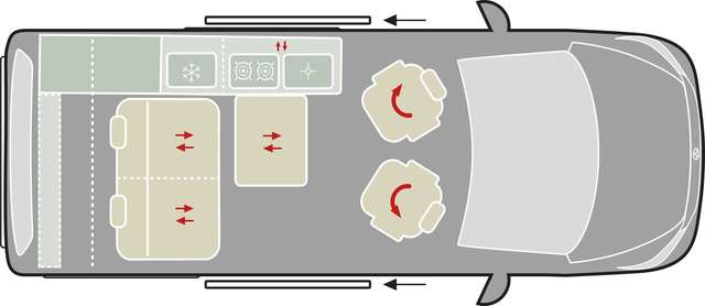 VanTourer Urban Prime Vito Aufstelldach wie Marco Polo