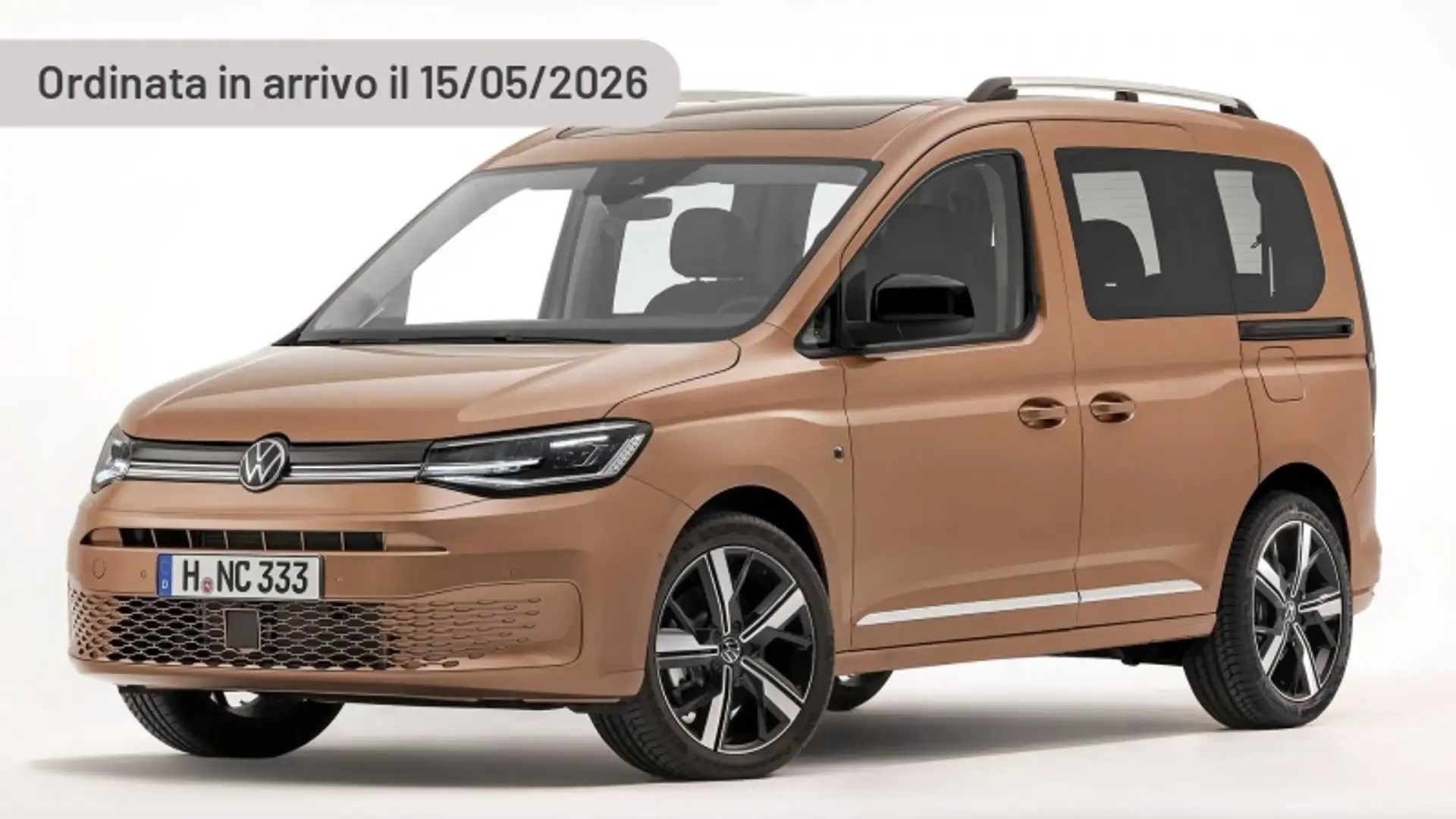 Volkswagen Caddy 2.0 TDI 122 CV DSG Space Argento - 2