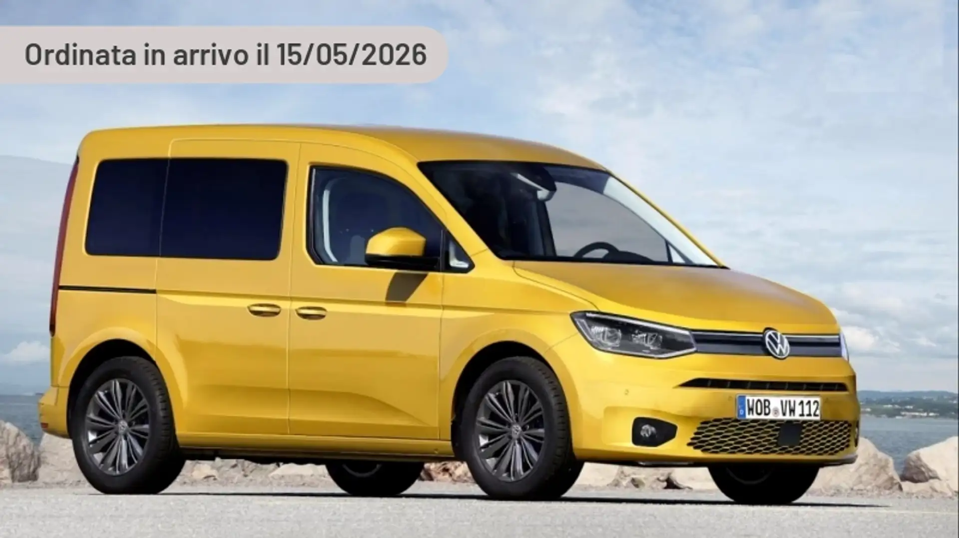 Volkswagen Caddy 2.0 TDI 122 CV DSG Space Argento - 1