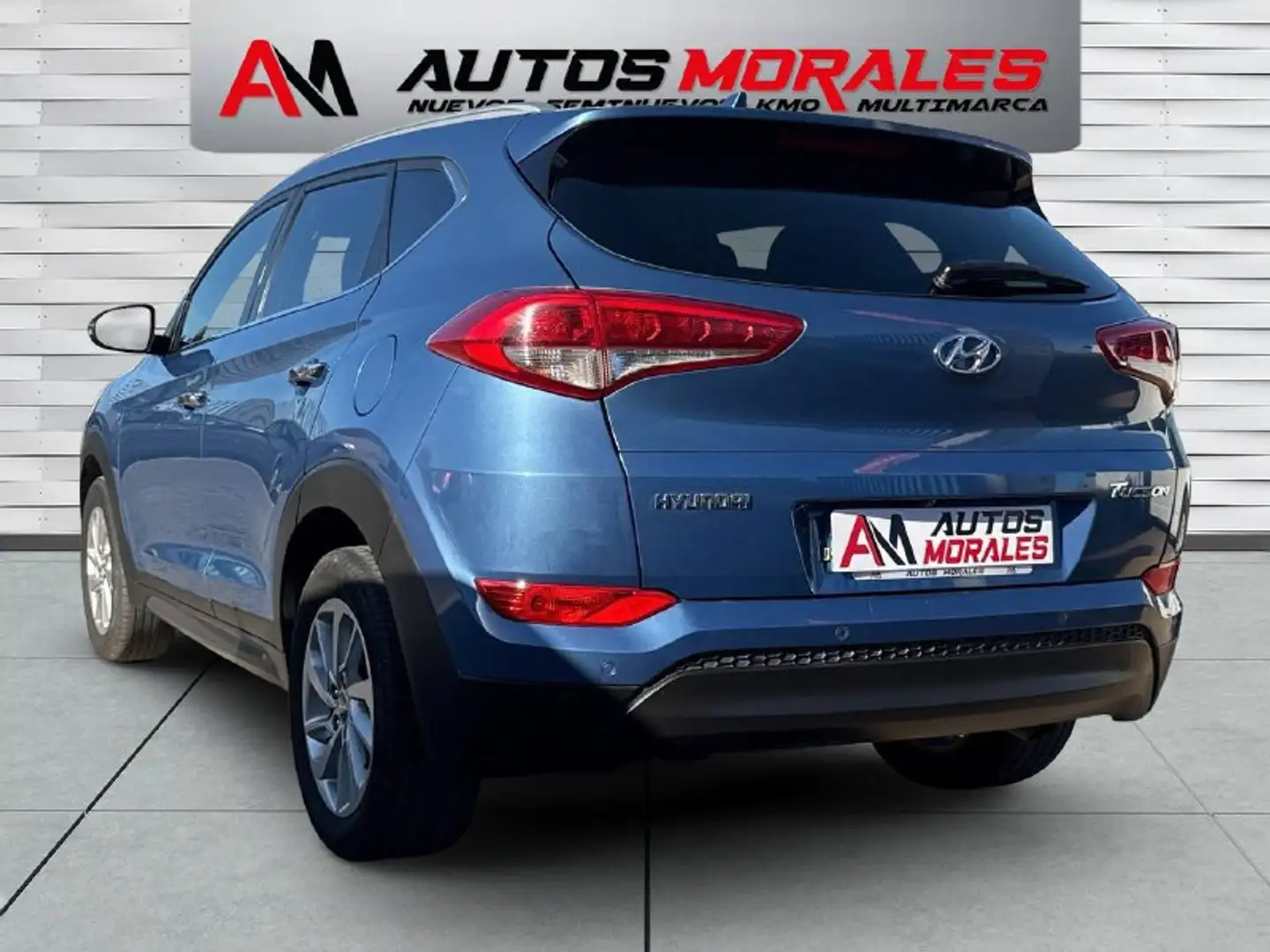 Hyundai TUCSON 1.7CRDI BD Tecno Safe 4x2 Blau - 2