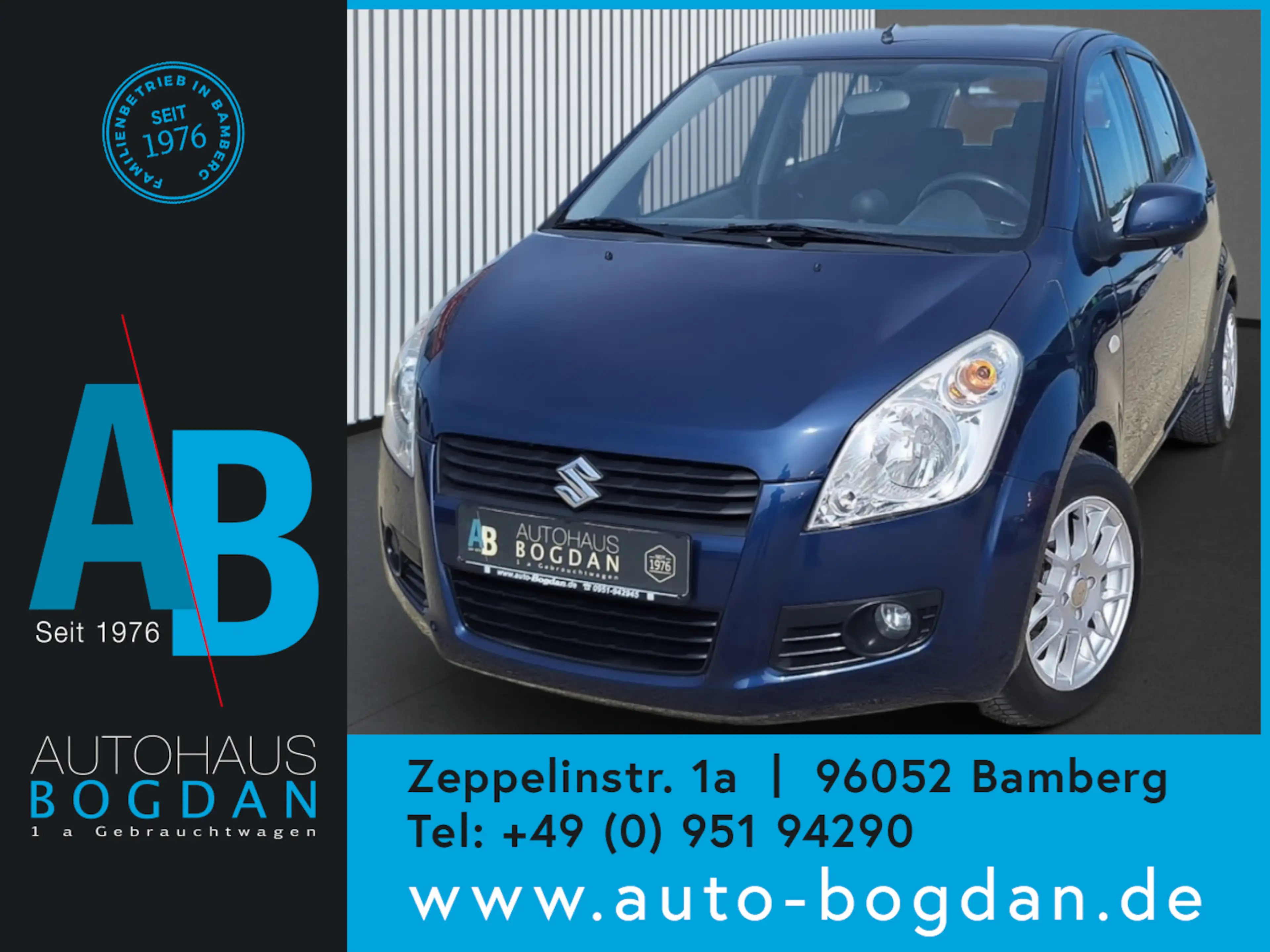 Suzuki Splash Club SHZ*Alu*Klima*1. Hd*TÜV+Service neu