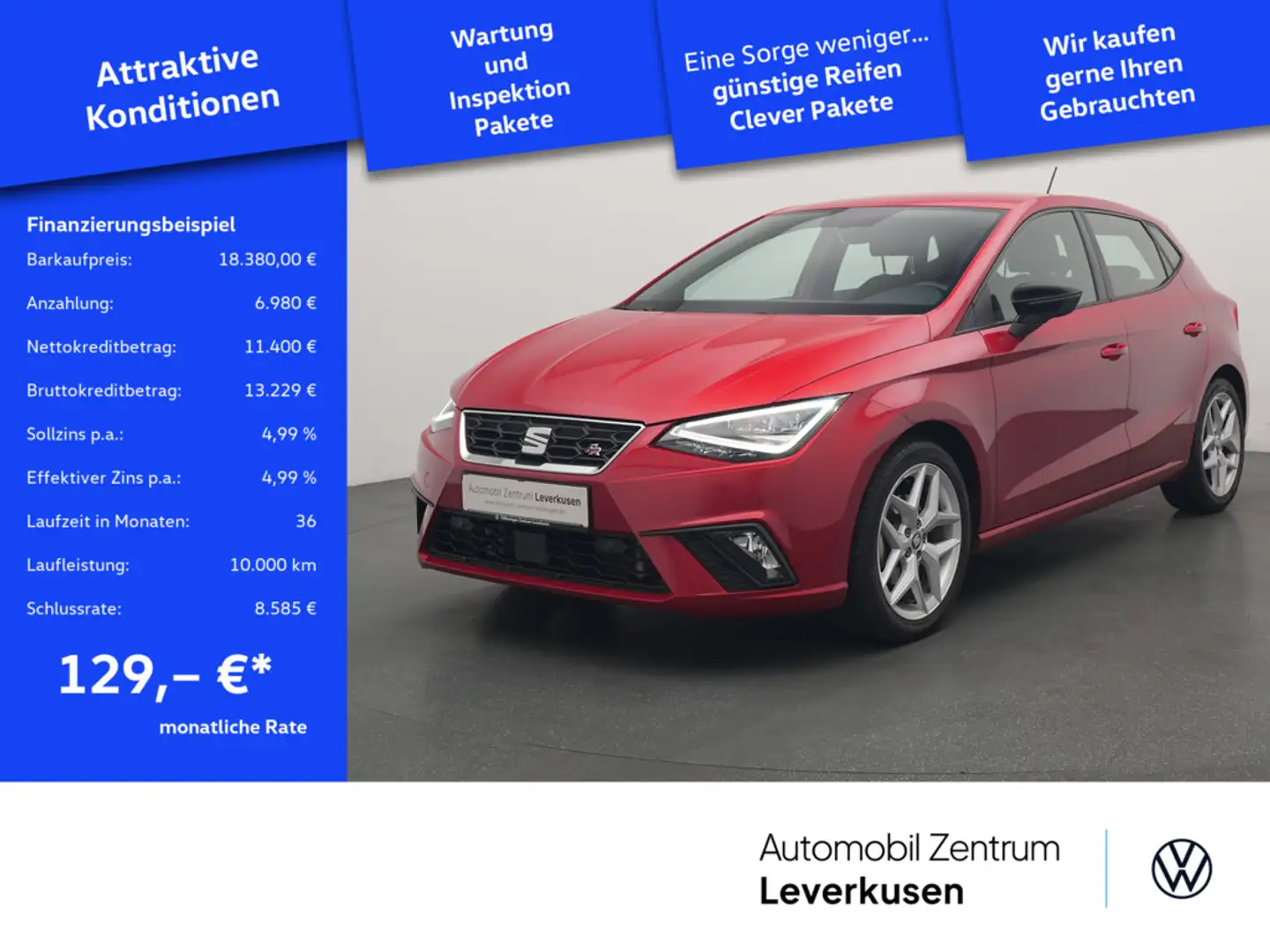 SEAT Ibiza FR Beats DSG BEATS KAM SHZ PDC CARPLAY Schwarz - 1