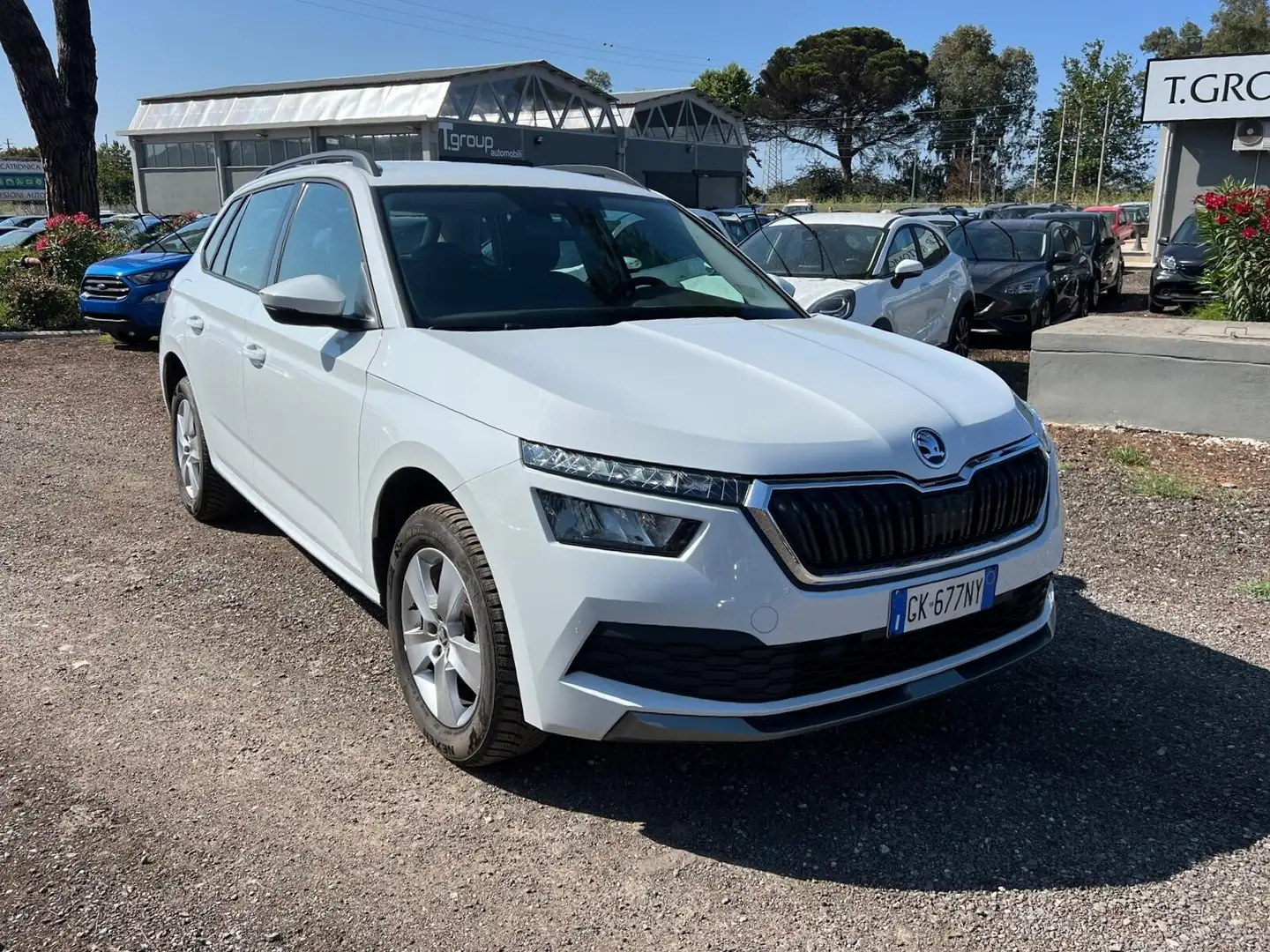Skoda Kamiq 1.0 TSI 110 CV Style Blanc - 2