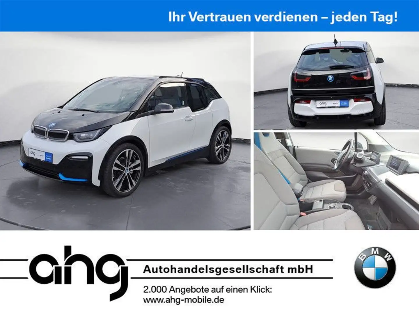 BMW i3 s (120 Ah), *LED*PDC*DAB*Klimaanlage* Weiß - 1
