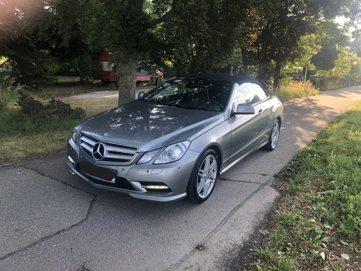 Mercedes-Benz E 350 E 350 CDI DPF Cabrio BlueEFFICIENCY 7G-TRONIC Avan Silber - 2