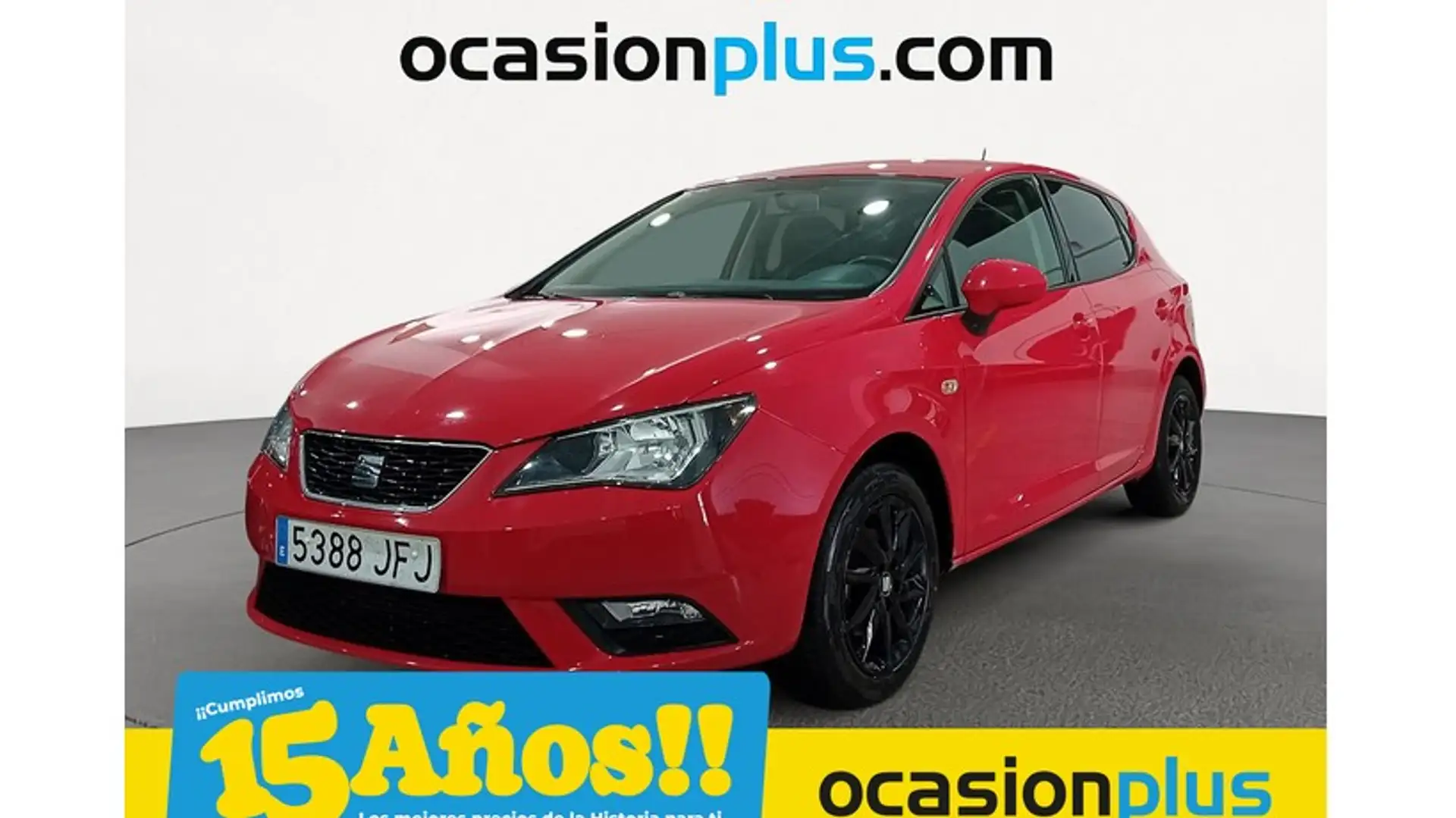 SEAT Ibiza 1.6TDI CR Style 90 Rood - 1