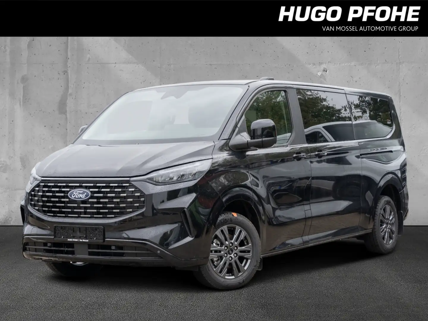 Ford Tourneo Custom Titanium AUT L2 |AHK|RFK|NAVI|ACC Schwarz - 1