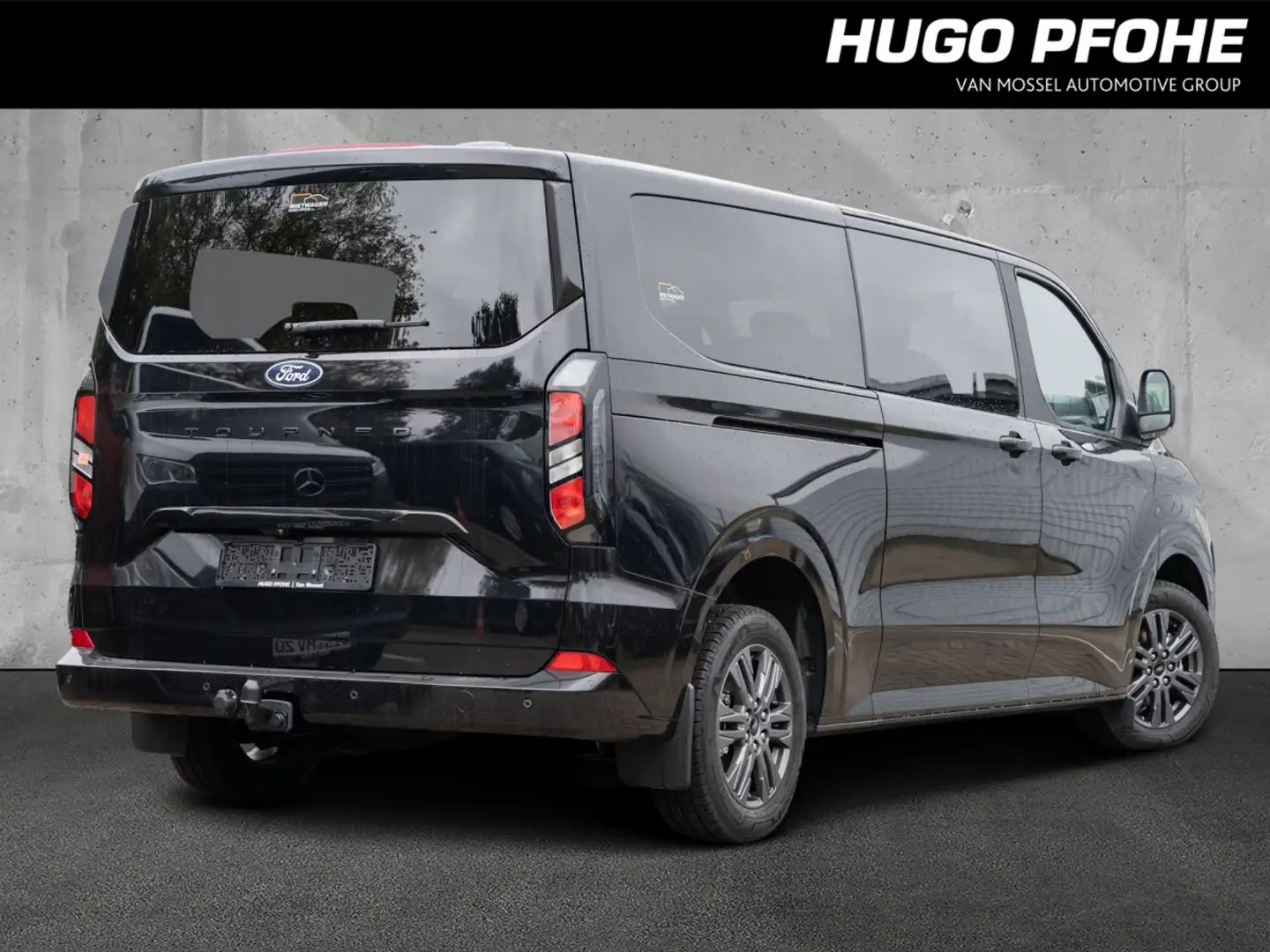 Ford Tourneo Custom Titanium AUT L2 |AHK|RFK|NAVI|ACC Schwarz - 2
