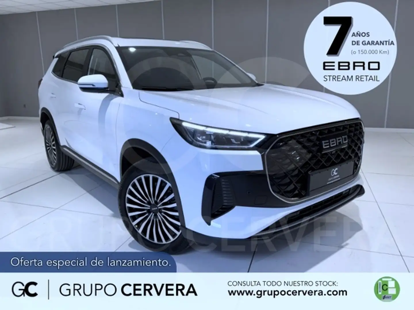 Ebro s800 1.6 TGDI 7DCT Luxury FWD Blanco - 1