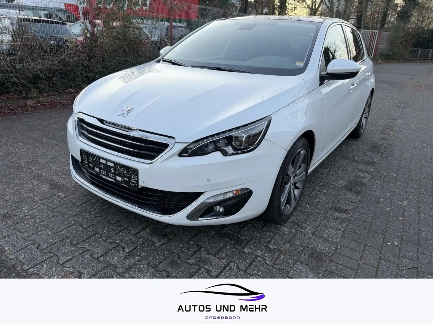 Peugeot 308 Allure Klima Navi Rückfahrkamera Blanc - 1