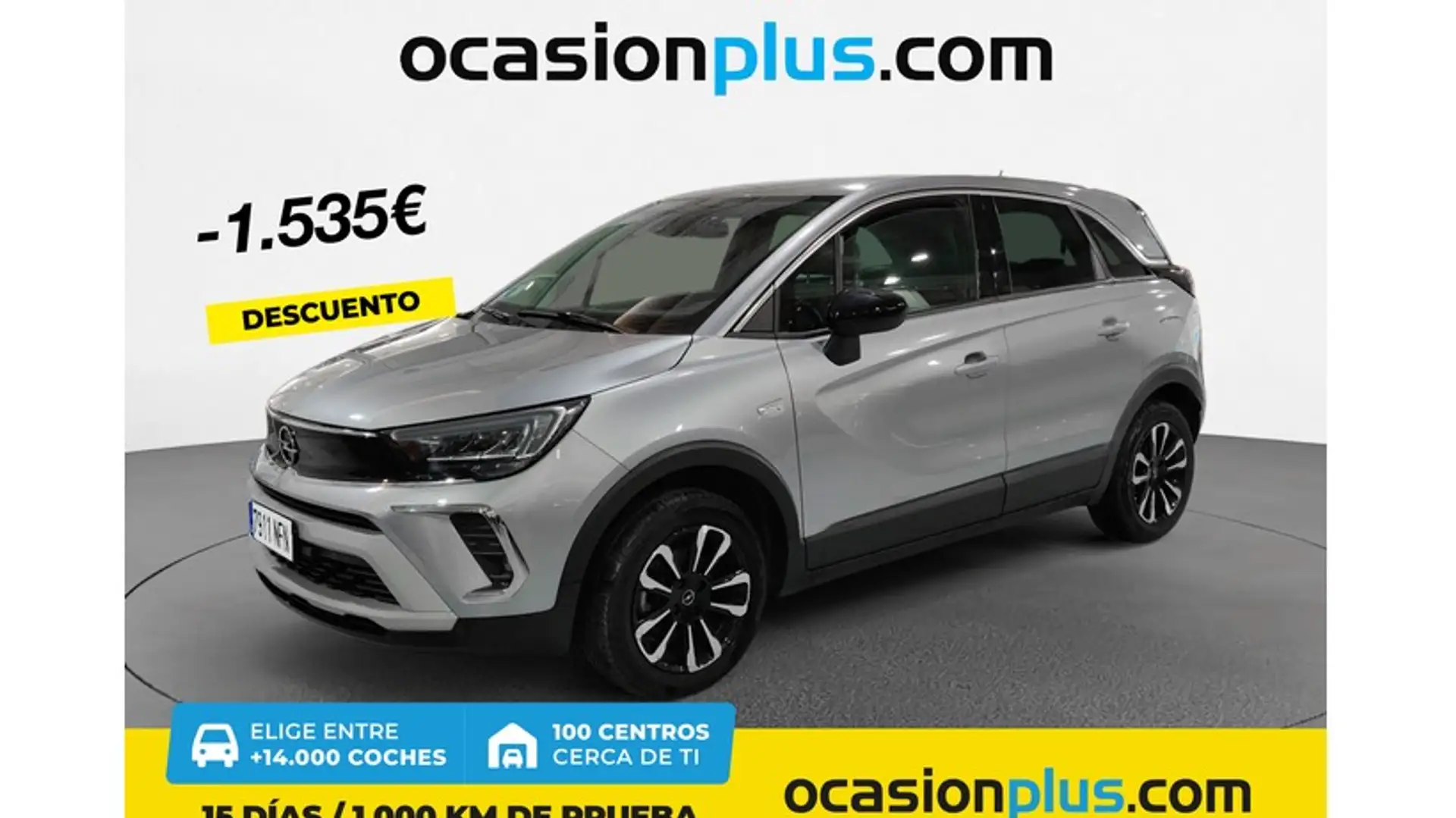 Opel Crossland 1.2 S&S Elegance pack 130 Aut. Wit - 1