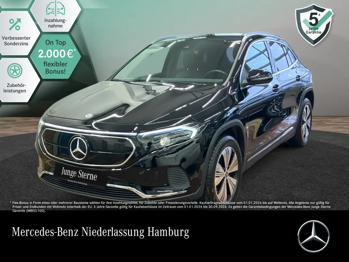 Mercedes-Benz EQA 250 PROG+ADVANCED+KAMERA+SPUR Noir - 1