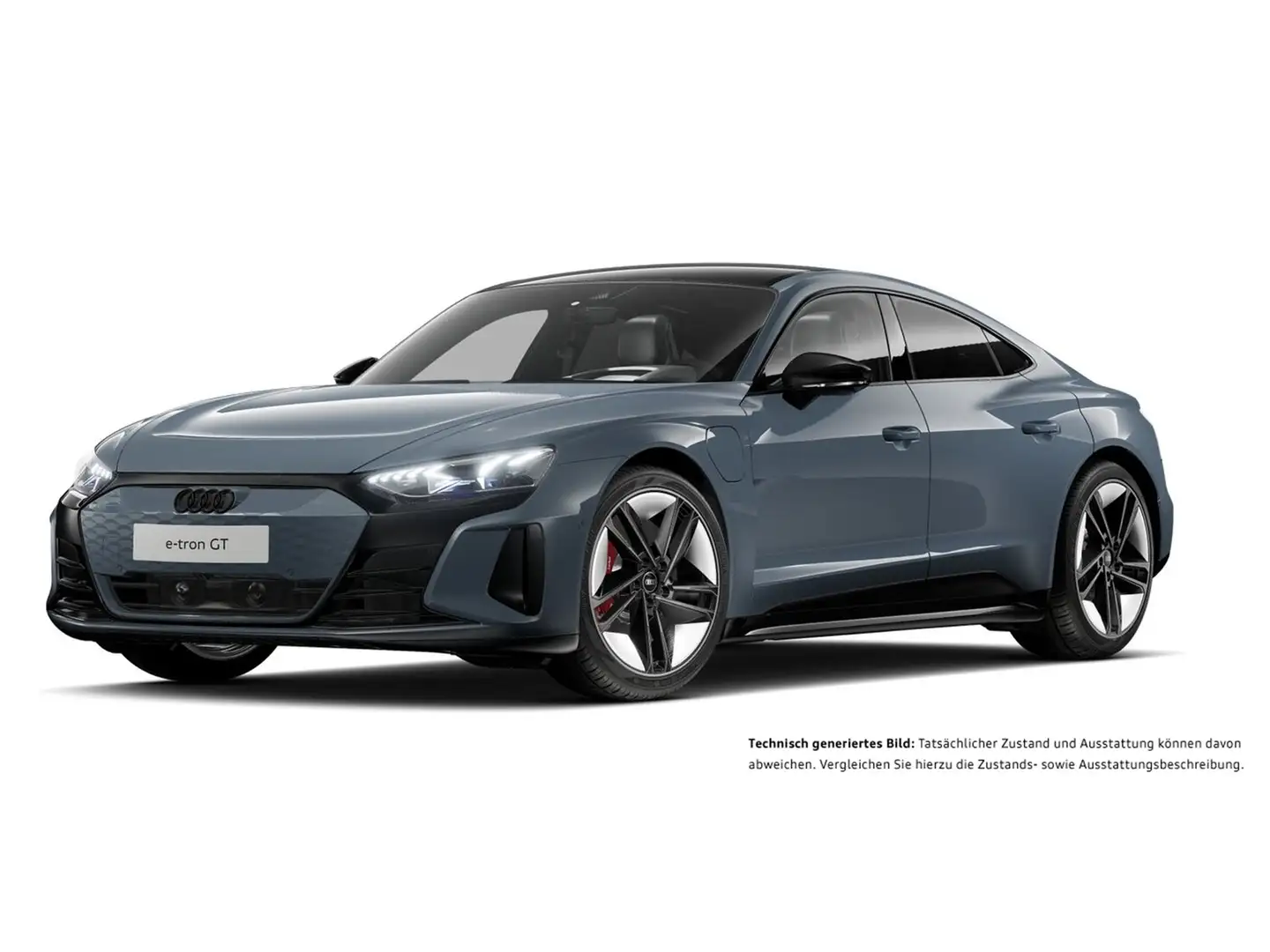 Audi e-tron GT quattro BLACKPAK PANO B&O 360°CAM LM21 Grau - 2