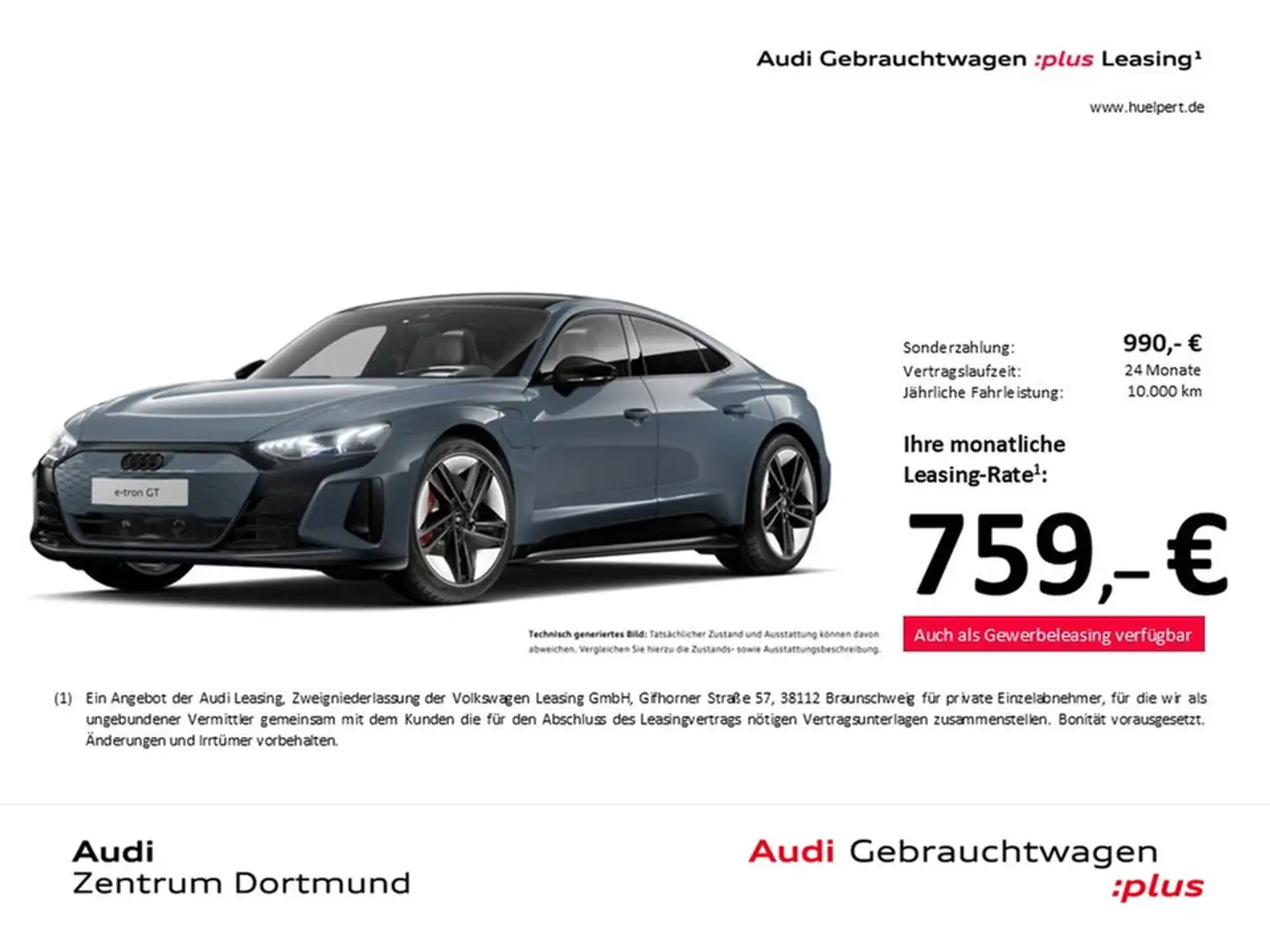 Audi e-tron GT quattro BLACKPAK PANO B&O 360°CAM LM21 Gri - 1