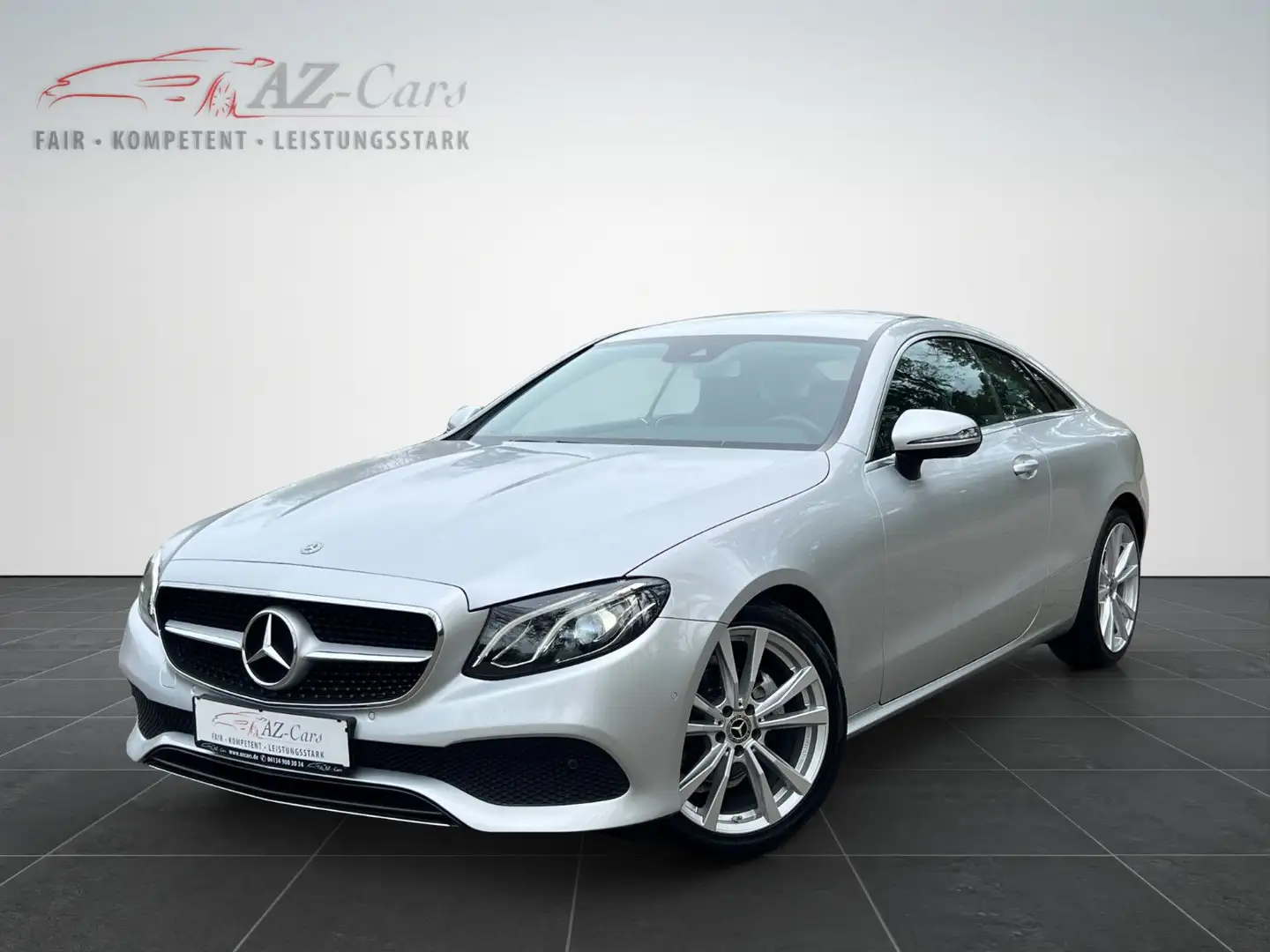 Mercedes-Benz E 200 Coupe Avantgarde*AUTOMATIK*NAVI*LED*KAMERA Argent - 2