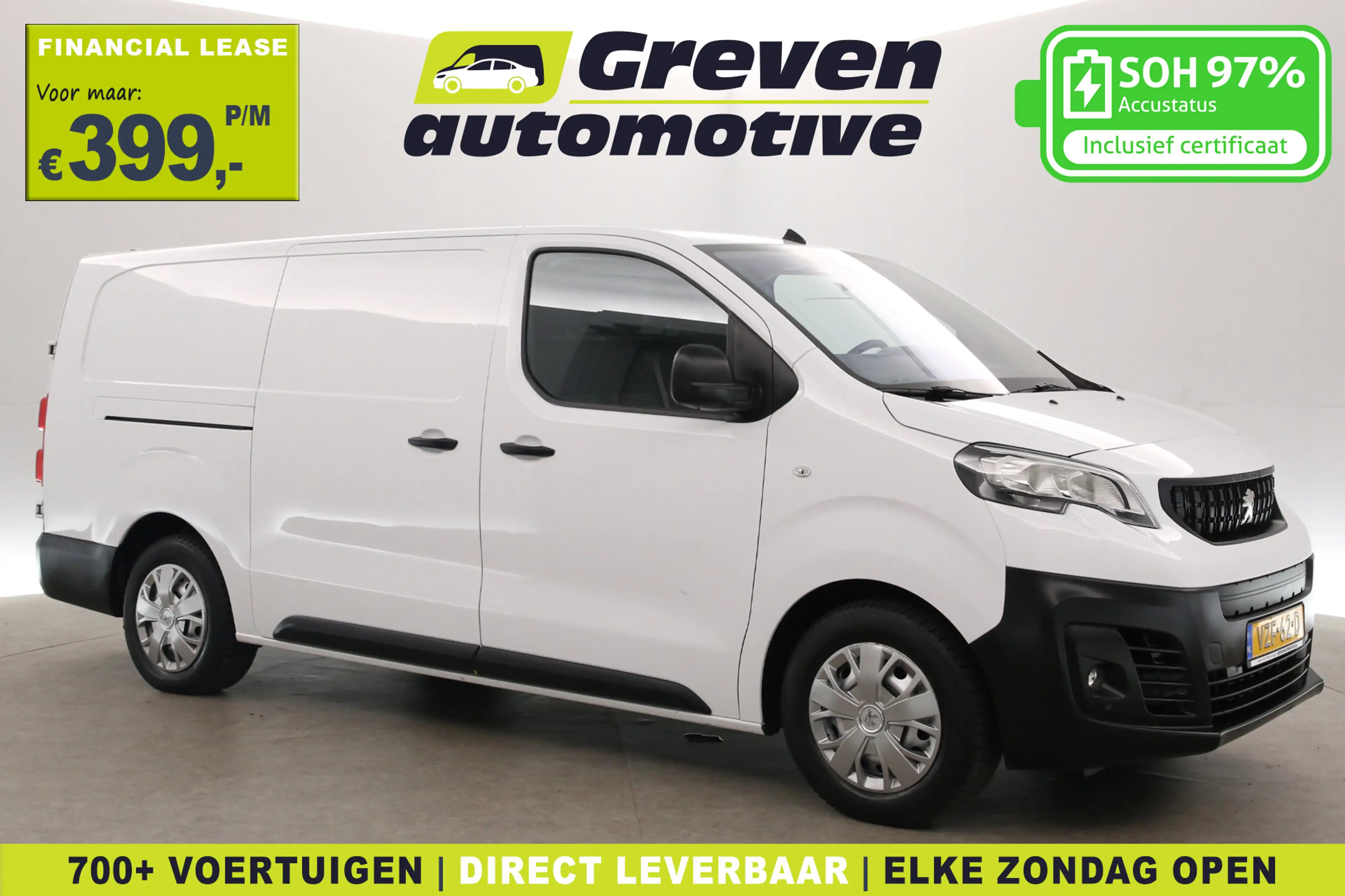 Peugeot e-Expert 75 kWh L3H1 | Snelladen | SOH 97% | Airco | Cruise