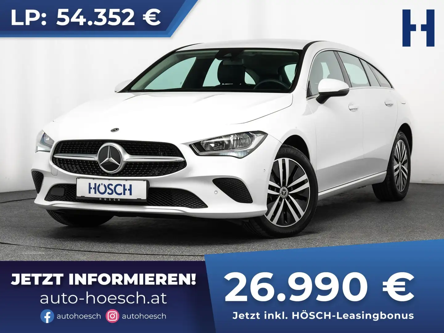 Mercedes-Benz CLA 250 e SB ERSTBESITZ TOP-ZUSTAND Weiß - 1