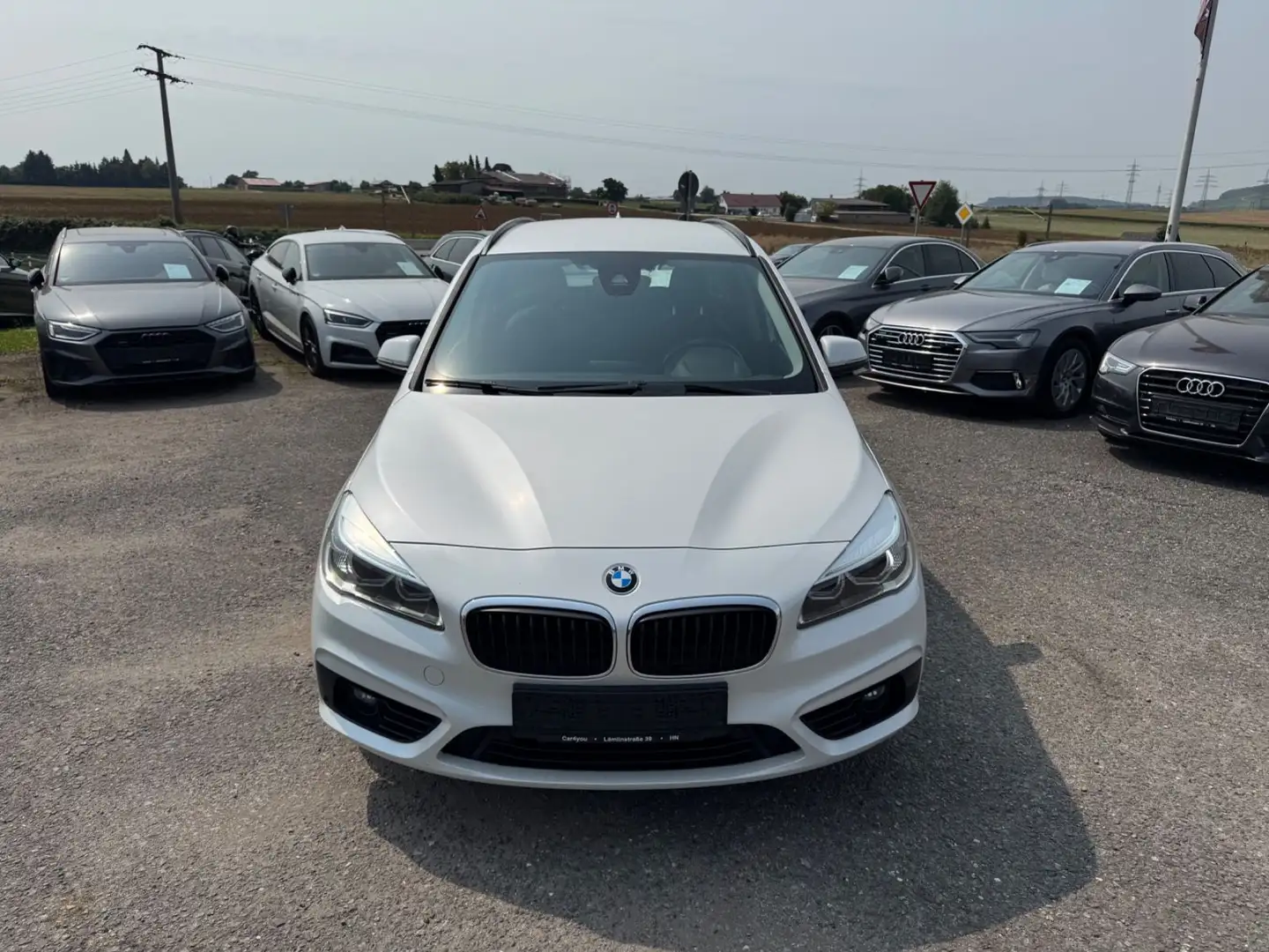 BMW 218 d Gran Tourer Sport Auto.Line Navi Xenon 7Si Blanc - 2