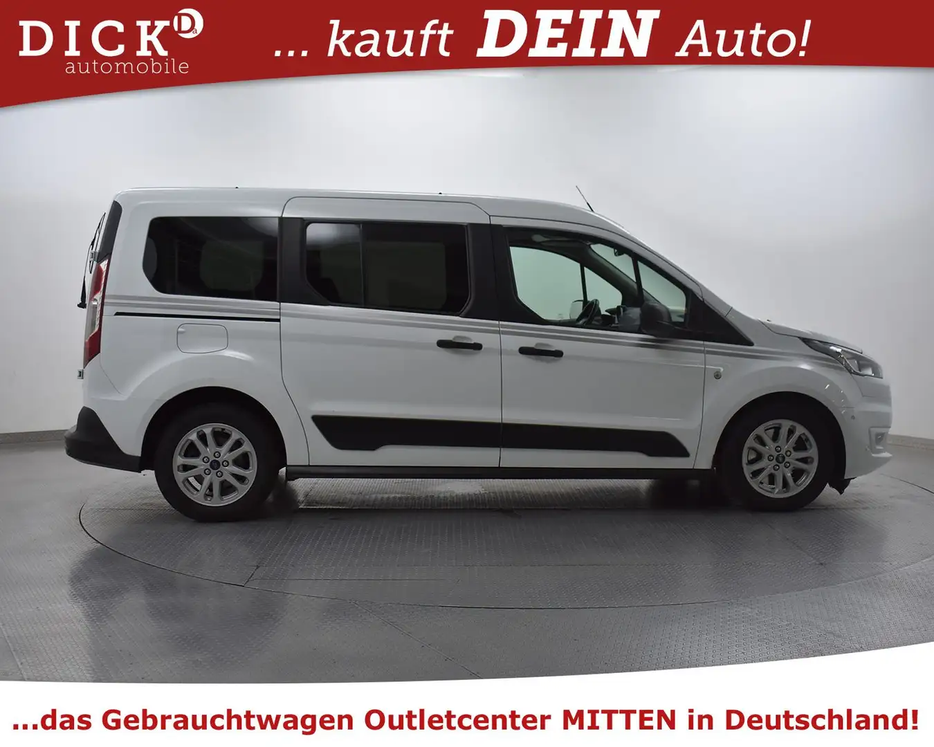Ford Tourneo Connect Tourneo Conn  1.5d Aut. Lang 5SI+NAV+KAM+SHZ+ACC Blanc - 1