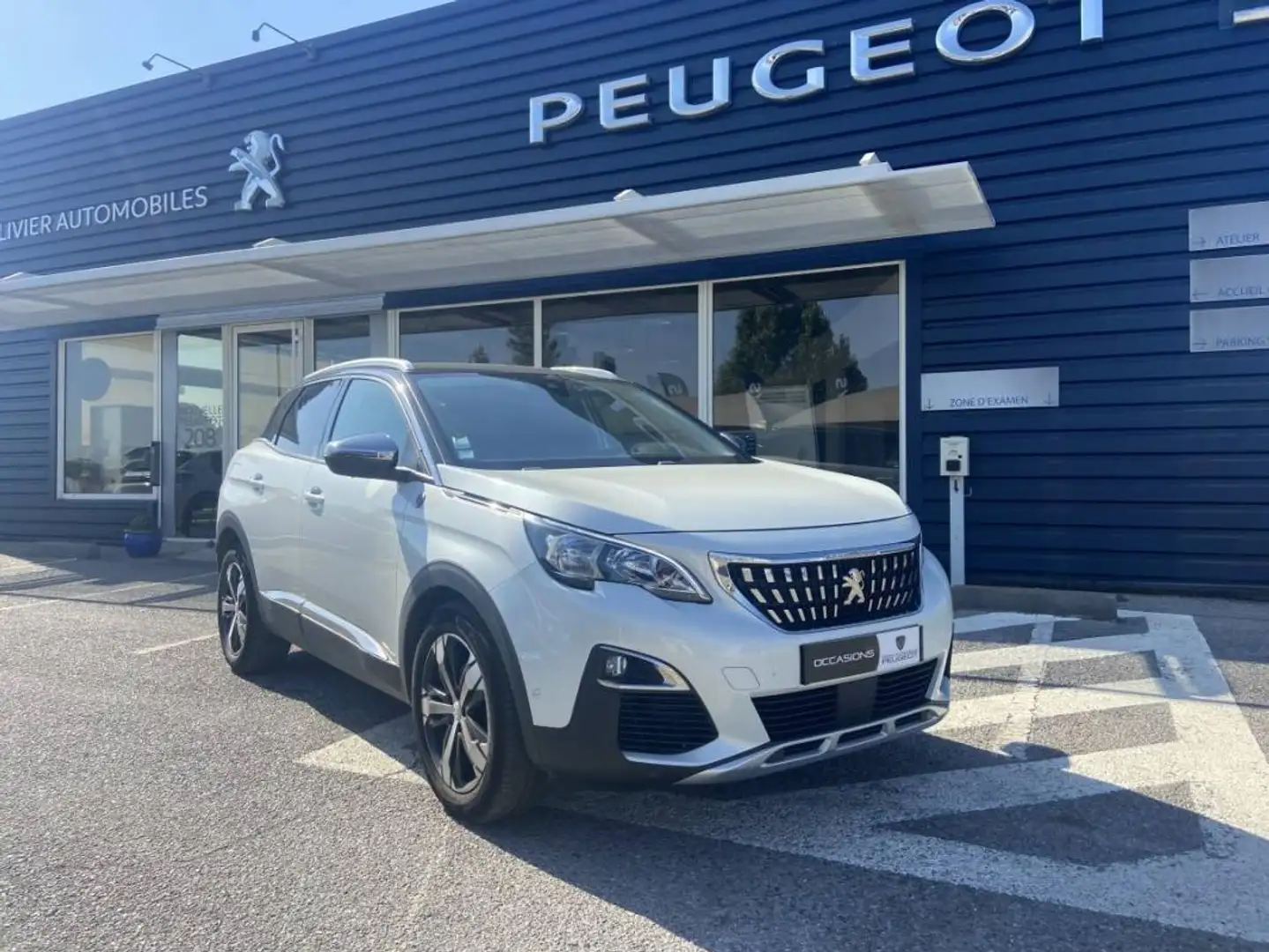 Peugeot 3008 II Puretech 130 S&amp;S EAT8 CROSSWAY Blanc - 1