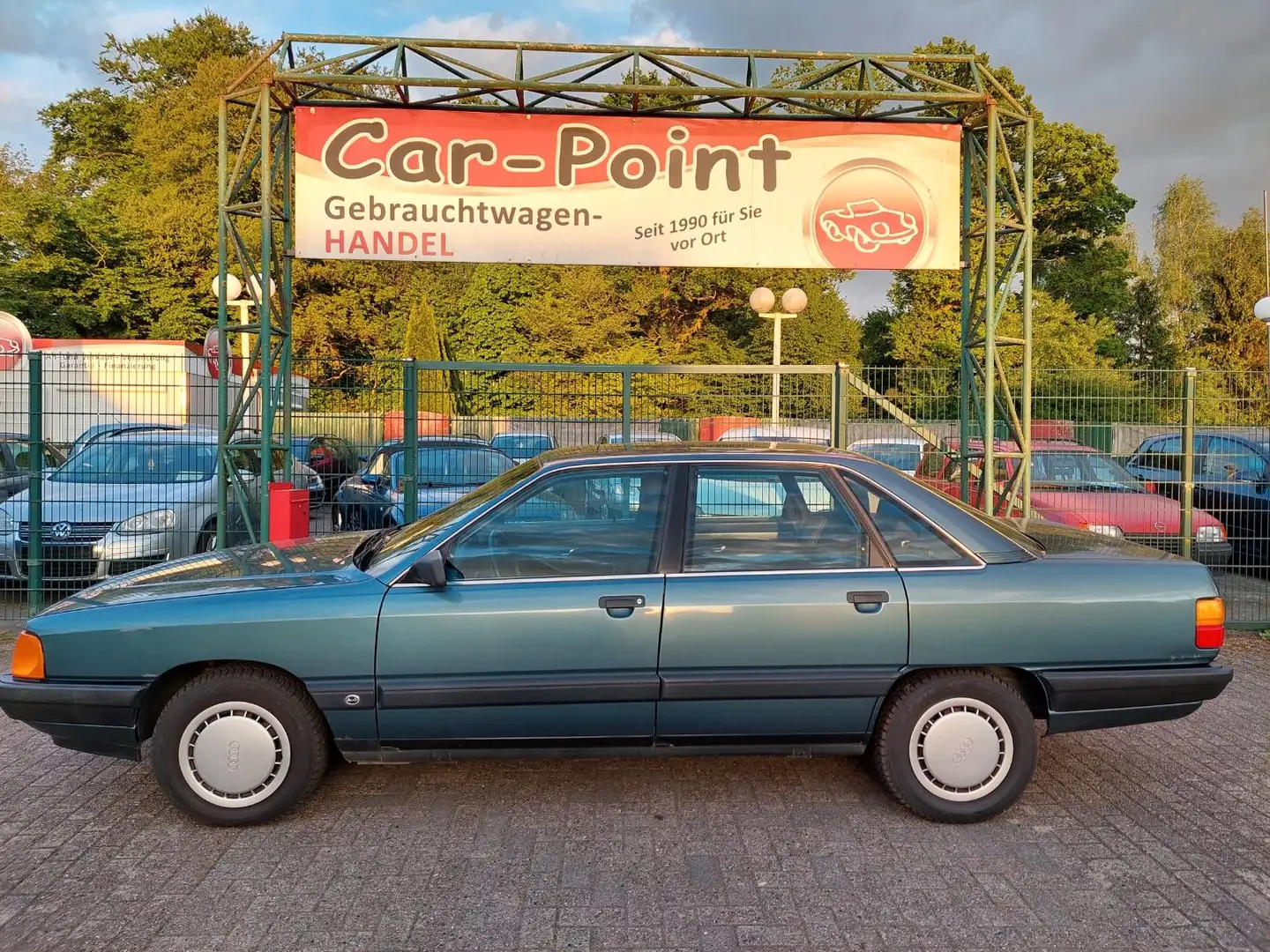 Audi 100 - 1.Hand - Automatik plava - 1