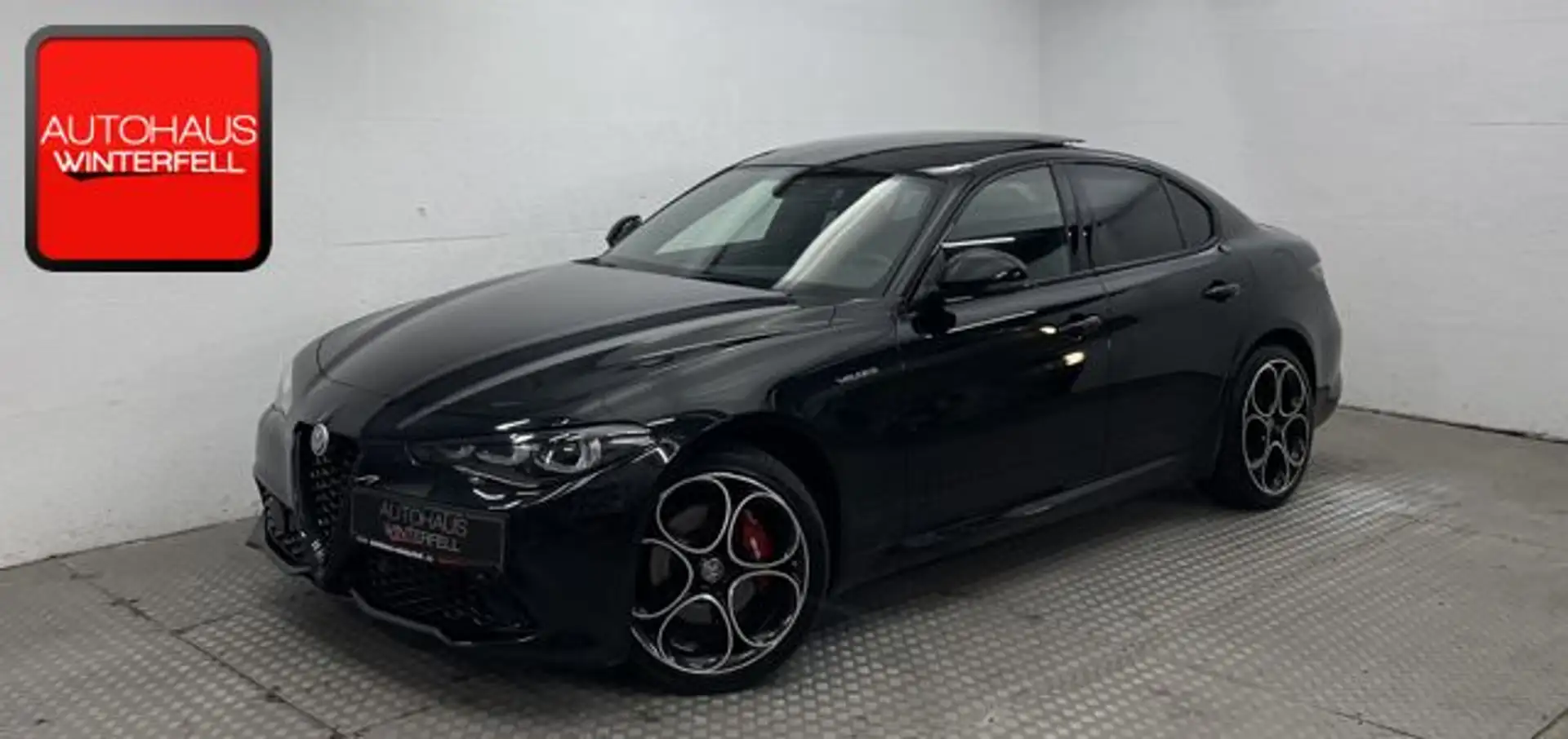 Alfa Romeo Giulia 2.0 Turbo Veloce Q4 SPECIALE+PANO+MEMO+ Schwarz - 1