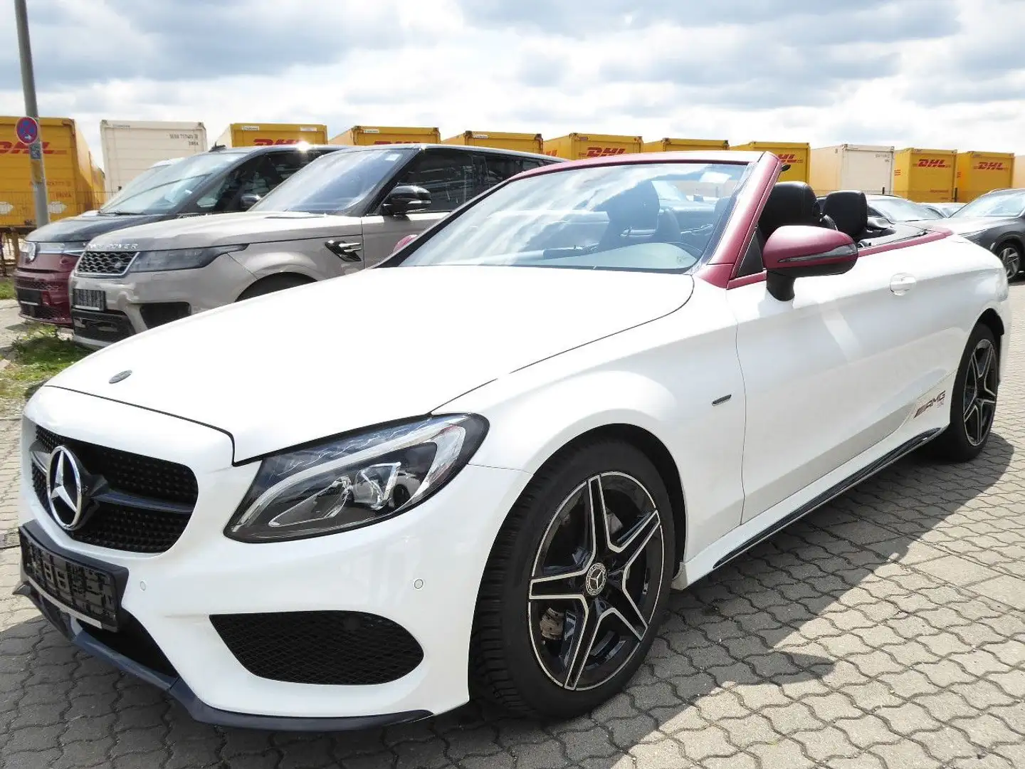 Mercedes-Benz C 200 CGI Cabrio Night Edition AMG Navi Kamera Weiß - 2
