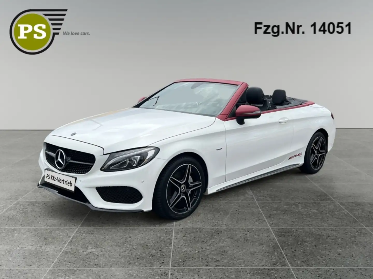 Mercedes-Benz C 200 CGI Cabrio Night Edition AMG Navi Kamera  Sportpak Alb - 1