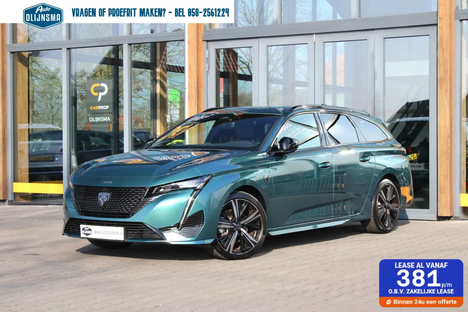Peugeot 308 SW 1.2 PureTech GT Pack Business|Leer|Navi||Massag Groen - 1