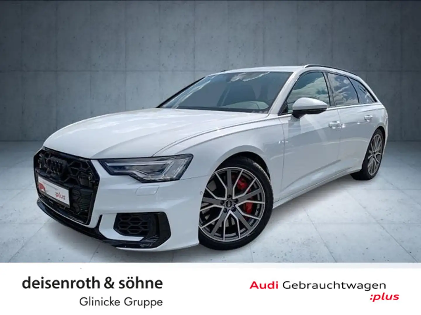 Audi S6 TDI AHK/Matrix/S-Sportsitz/B&O/Kam/20'' Weiß - 1