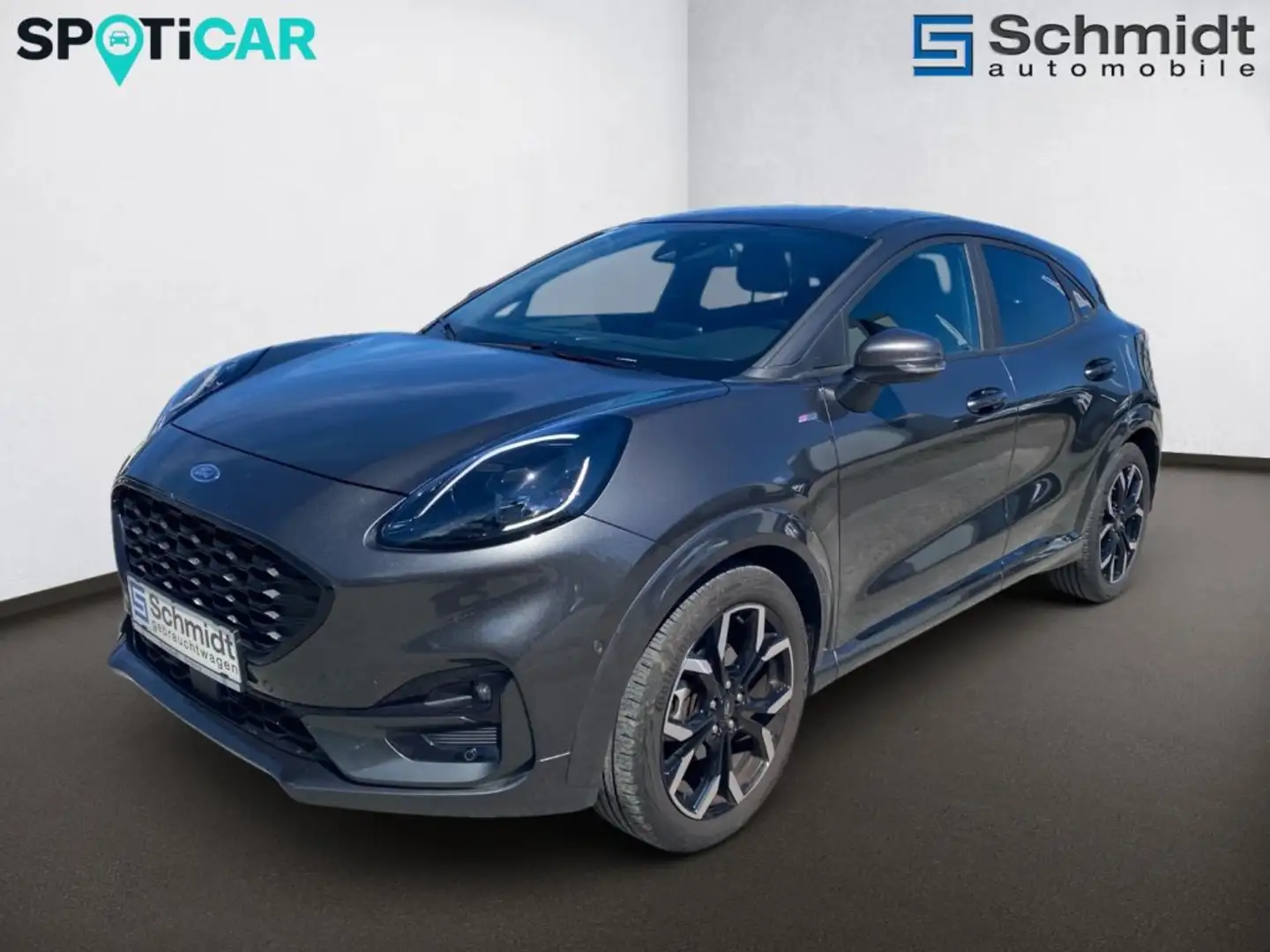 Ford Puma ST-Line X MHEV 5-türig 1,0L Eboost 125PS A7 F Grau - 2