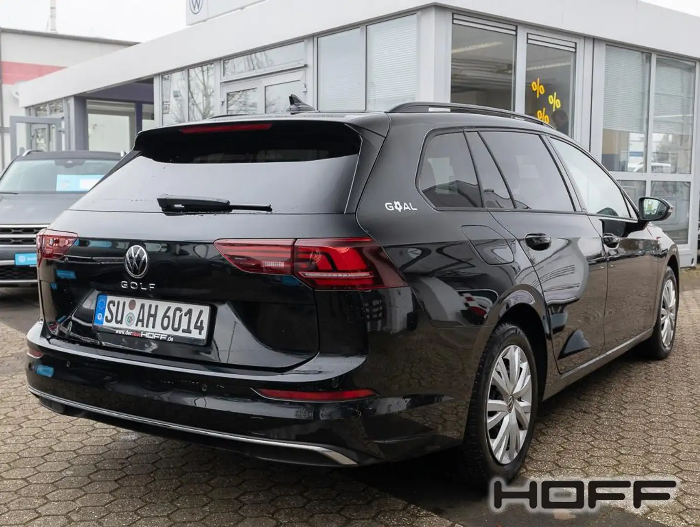 Volkswagen Golf Variant 2.0 TDI Goal Navi LED Ahk Kamera Shz. Schwarz - 2