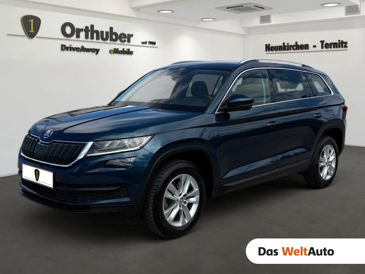 Skoda Kodiaq Ambition TDI SCR DSG Blau - 1