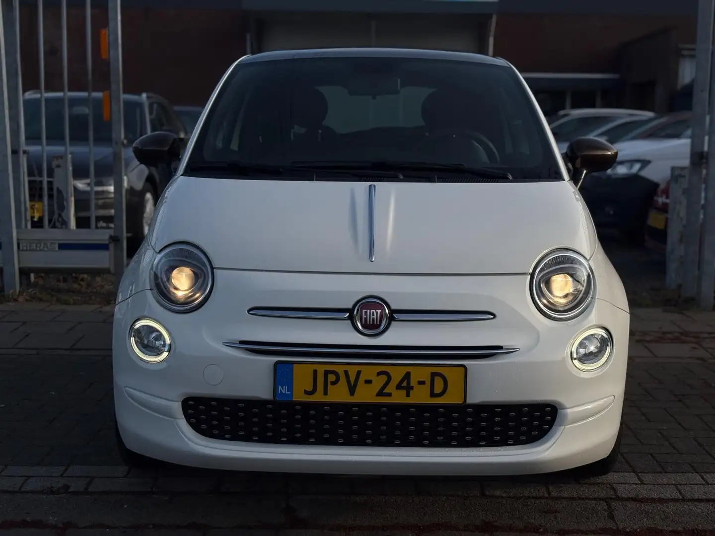 Fiat 500 1.0 Hybrid | LED | Panoramadak | Climate control | Weiß - 2