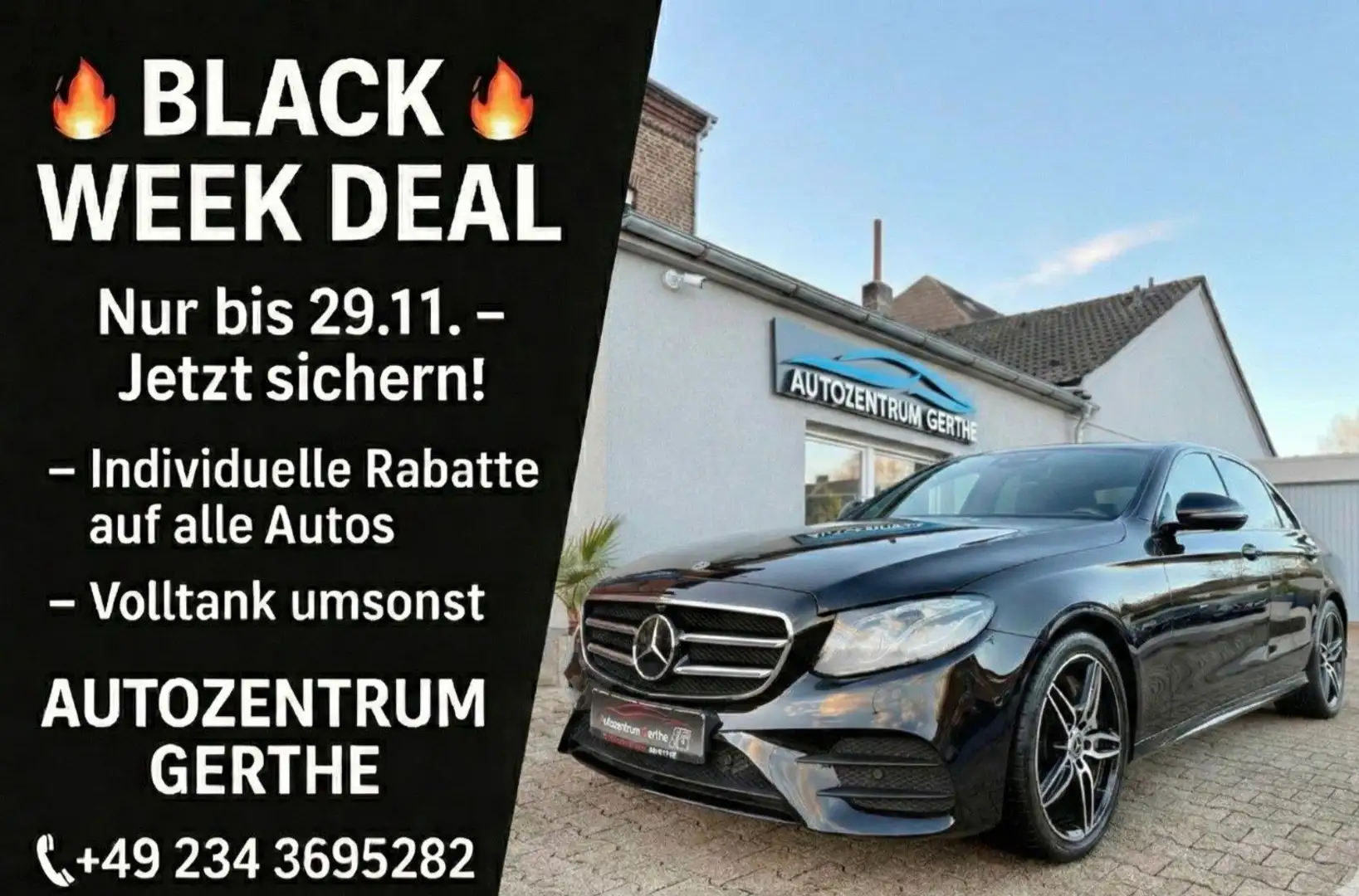 Mercedes-Benz E 300 Limousine *AMG* 360° Kamera*Panorama*LED* Schwarz - 1