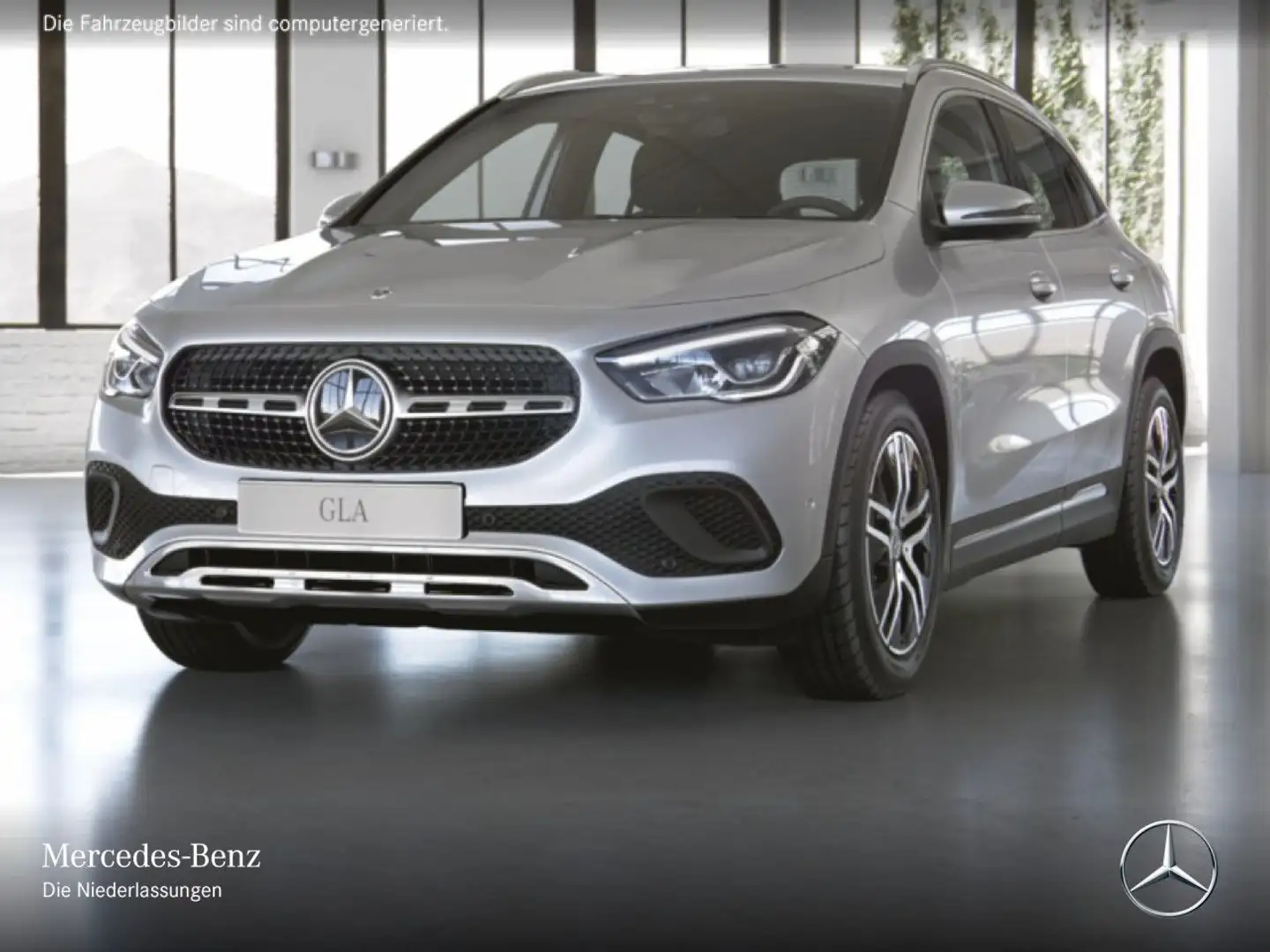 Mercedes-Benz GLA 200 PROGRESSIVE+LED+7G Silber - 2