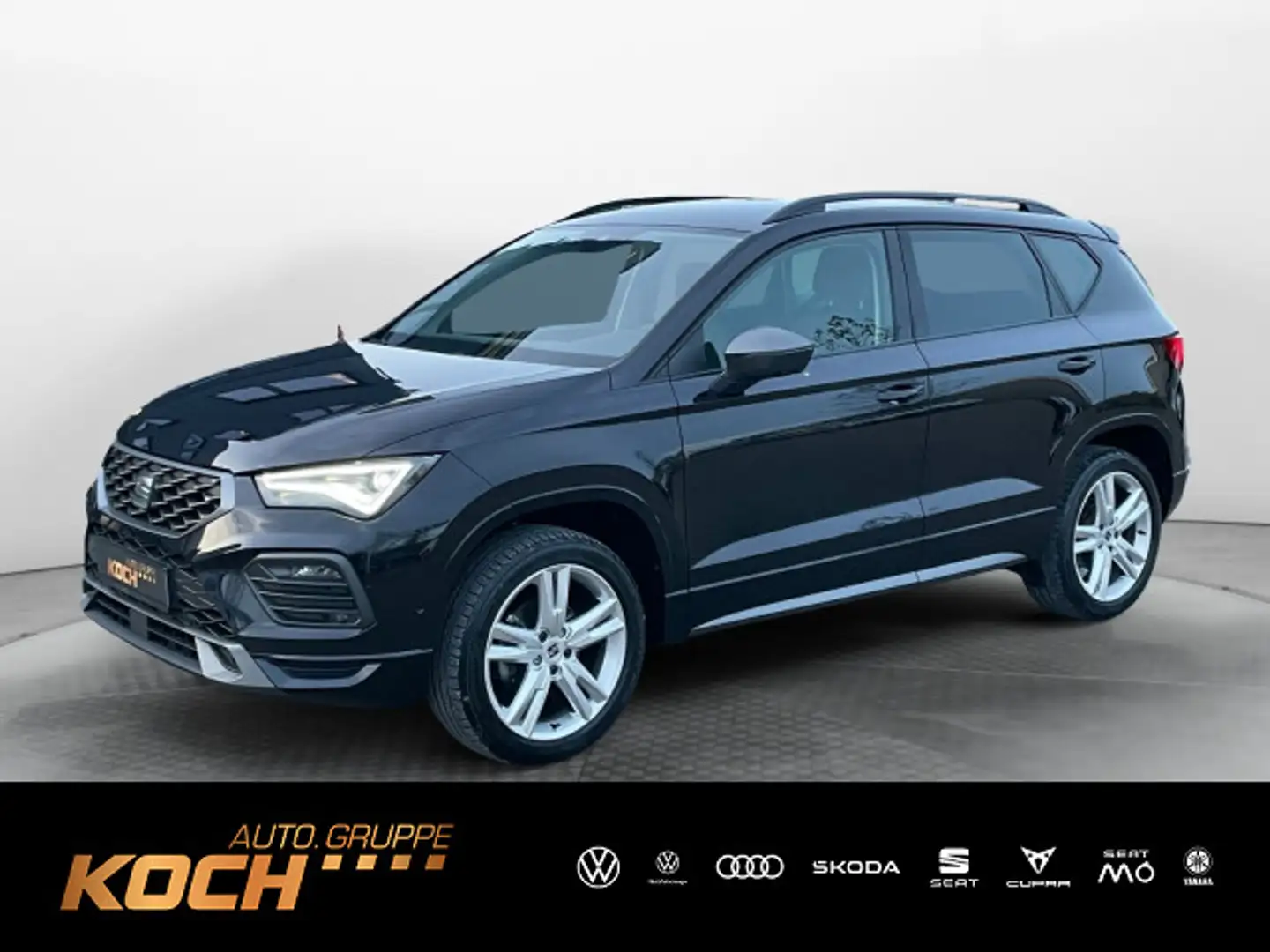 SEAT Ateca FR 1.5 TSI ACC*PDC*RFK*SHZ*Beats*FullLink* Schwarz - 1