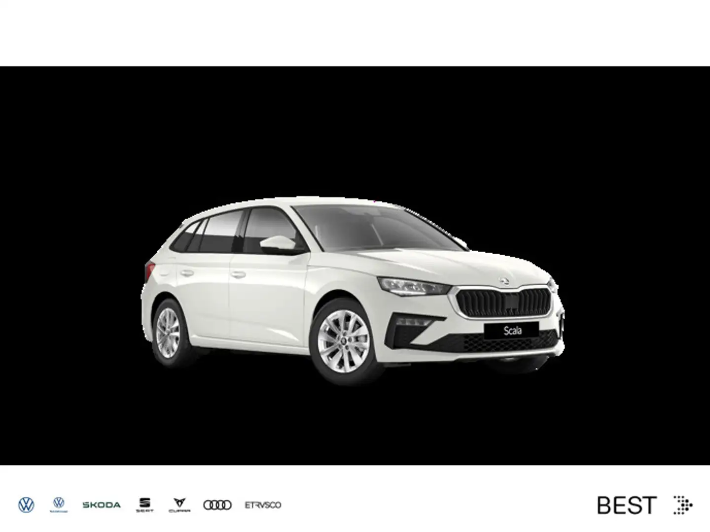 Skoda Scala Selection 1,0 TSI 85 kW DSG / Infotainment Weiß - 1