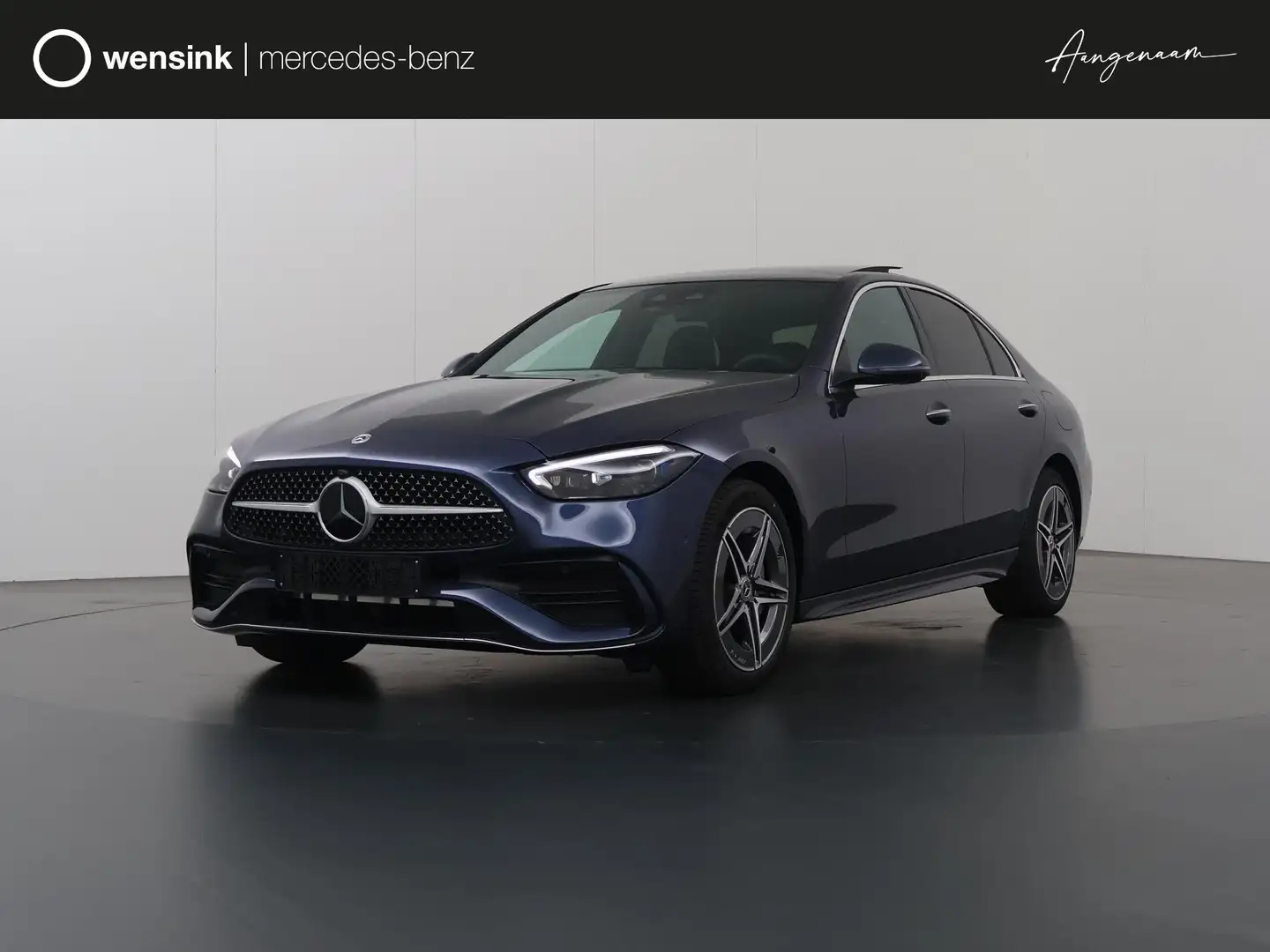 Mercedes-Benz C 300 e AMG Line | Panoramadak | Rijsassistentiepakket | Синій - 1