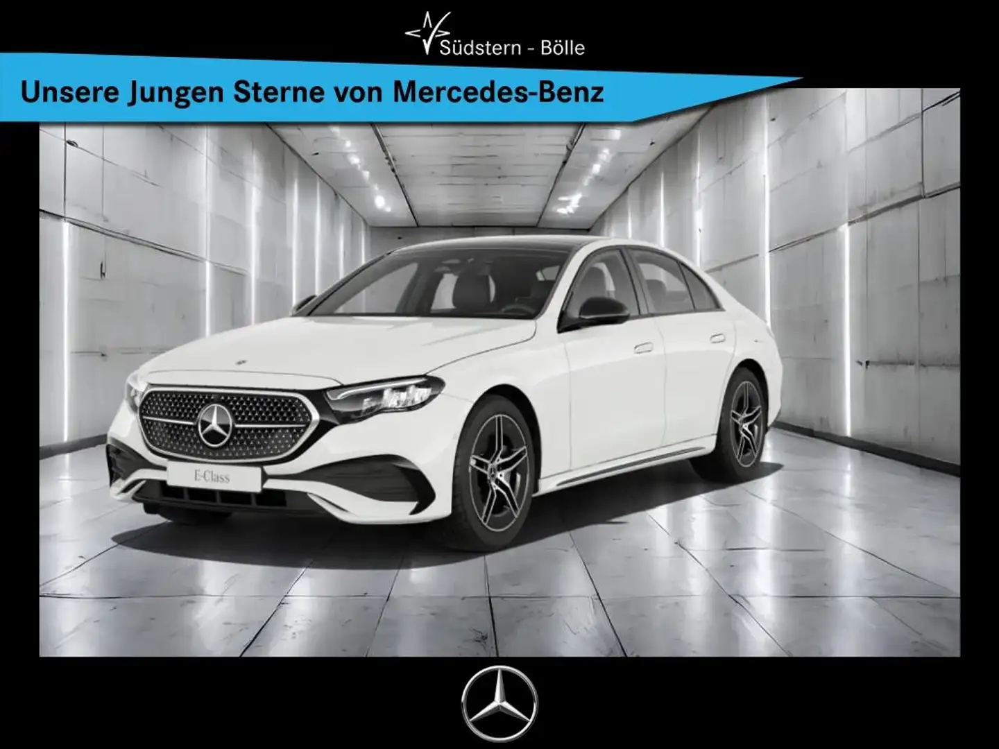 Mercedes-Benz E 300 de 4M AMG+PANO+NIGHT+DISTRONIC+LED+AMBIENT Blanc - 1