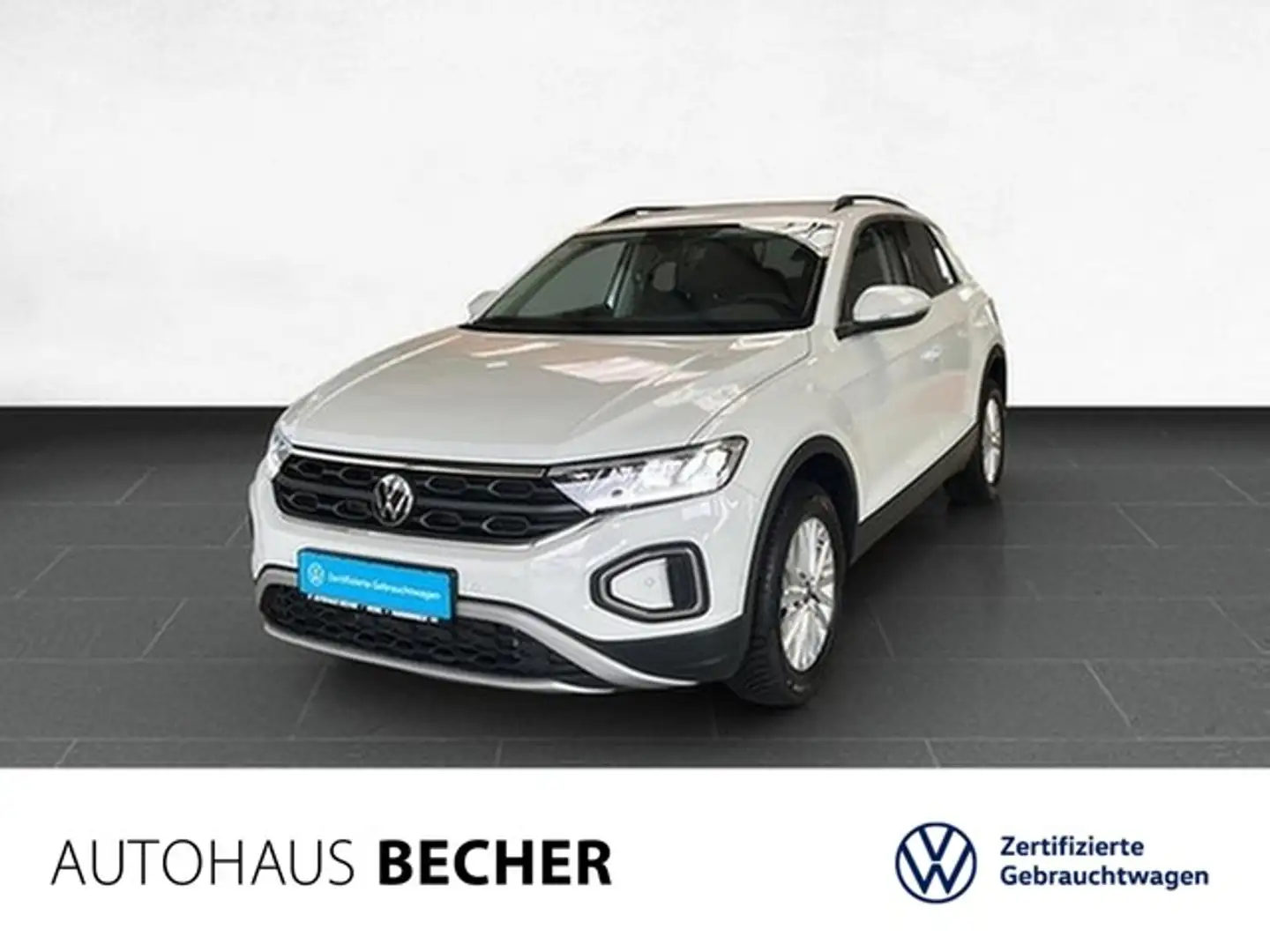 Volkswagen T-Roc Life 1.0 TSI 6-Gang /Sitzhz/Klima/CarPlay Weiß - 1