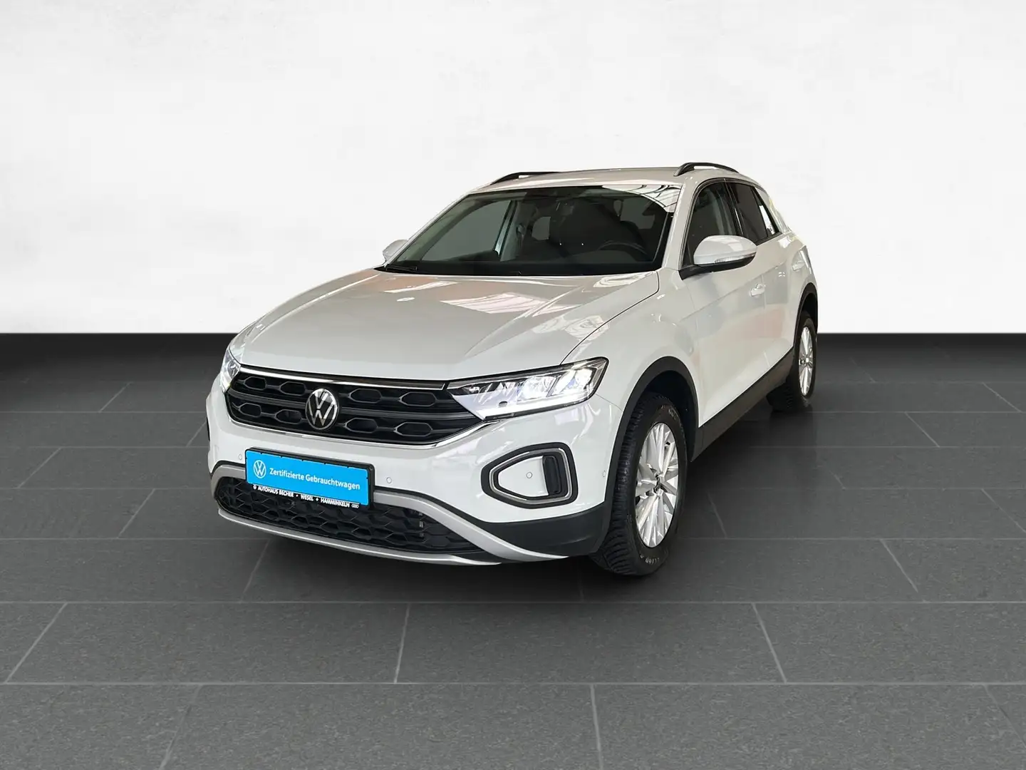 Volkswagen T-Roc Life 1.0 TSI 6-Gang /Sitzhz/Klima/CarPlay Weiß - 2