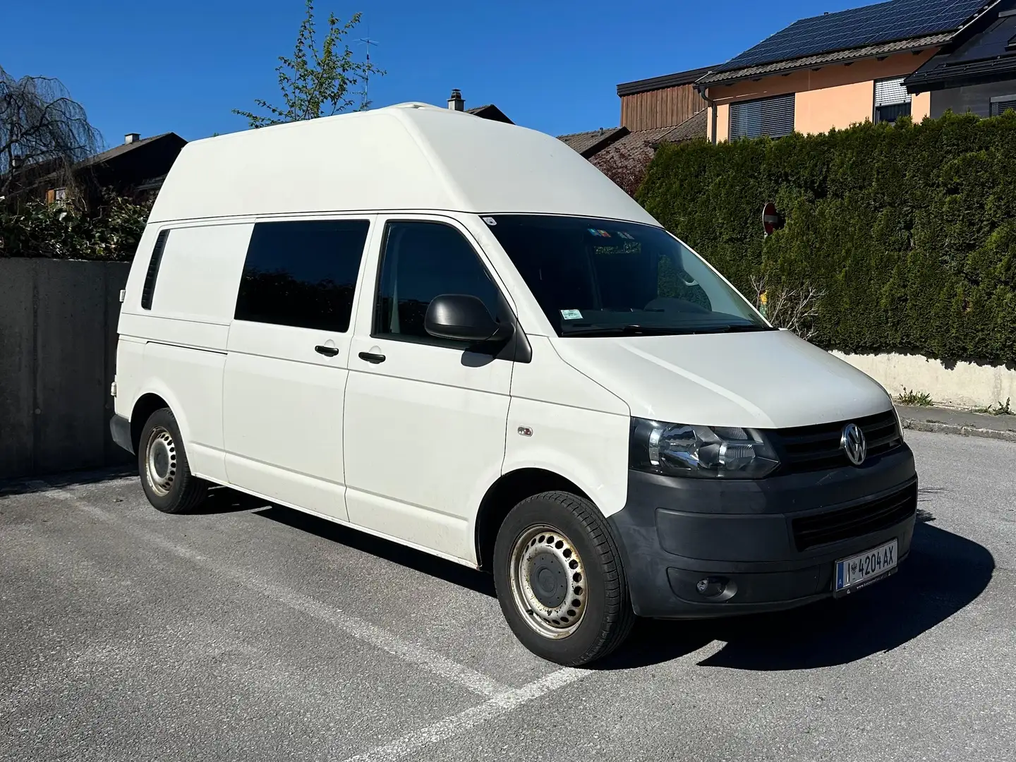 Volkswagen T5 Transporter Fahrgestell 2,0 BMT TDI D-PF Weiß - 1