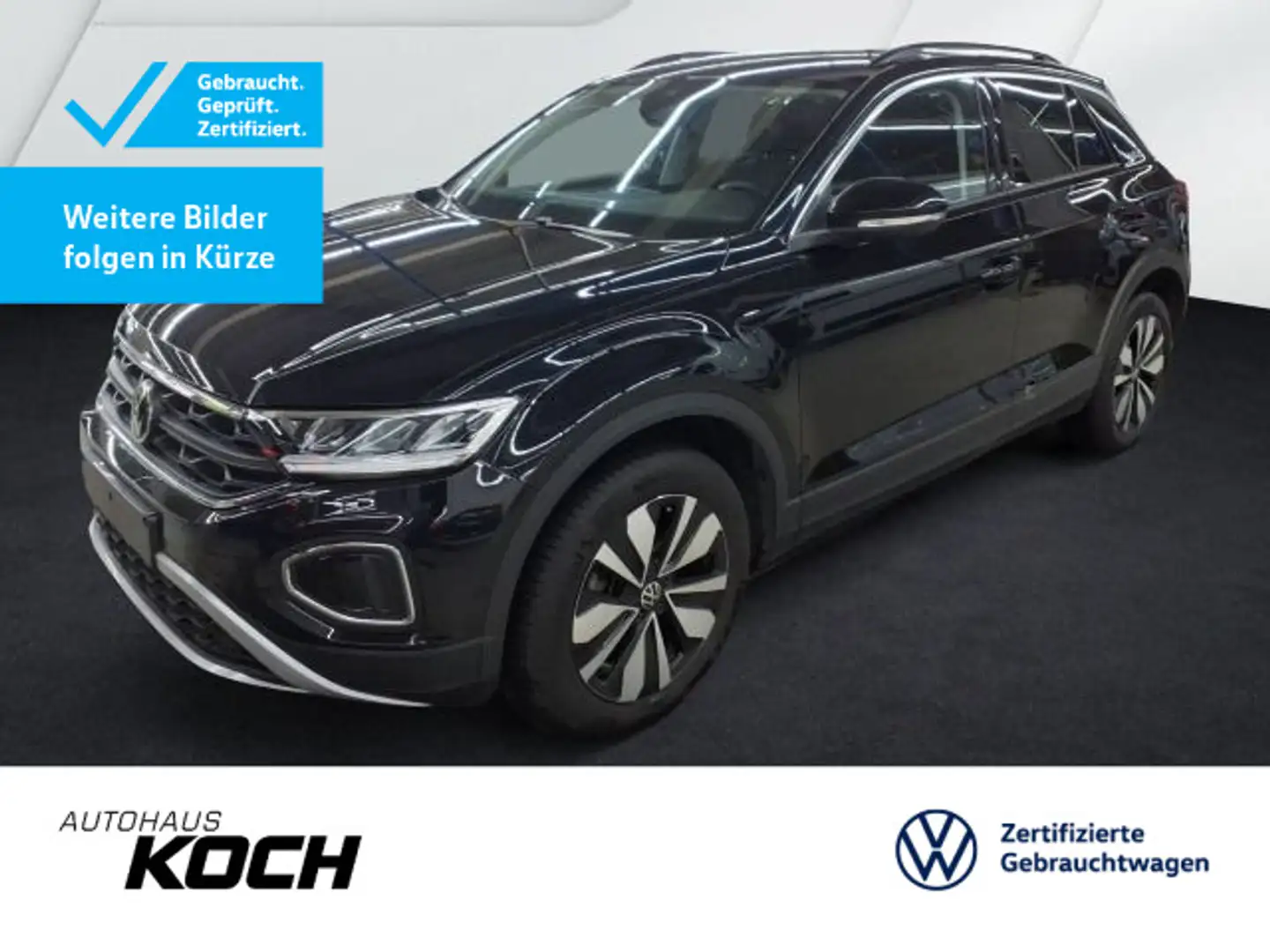Volkswagen T-Roc 1,0TSI GOAL Navi LED Schwarz - 1