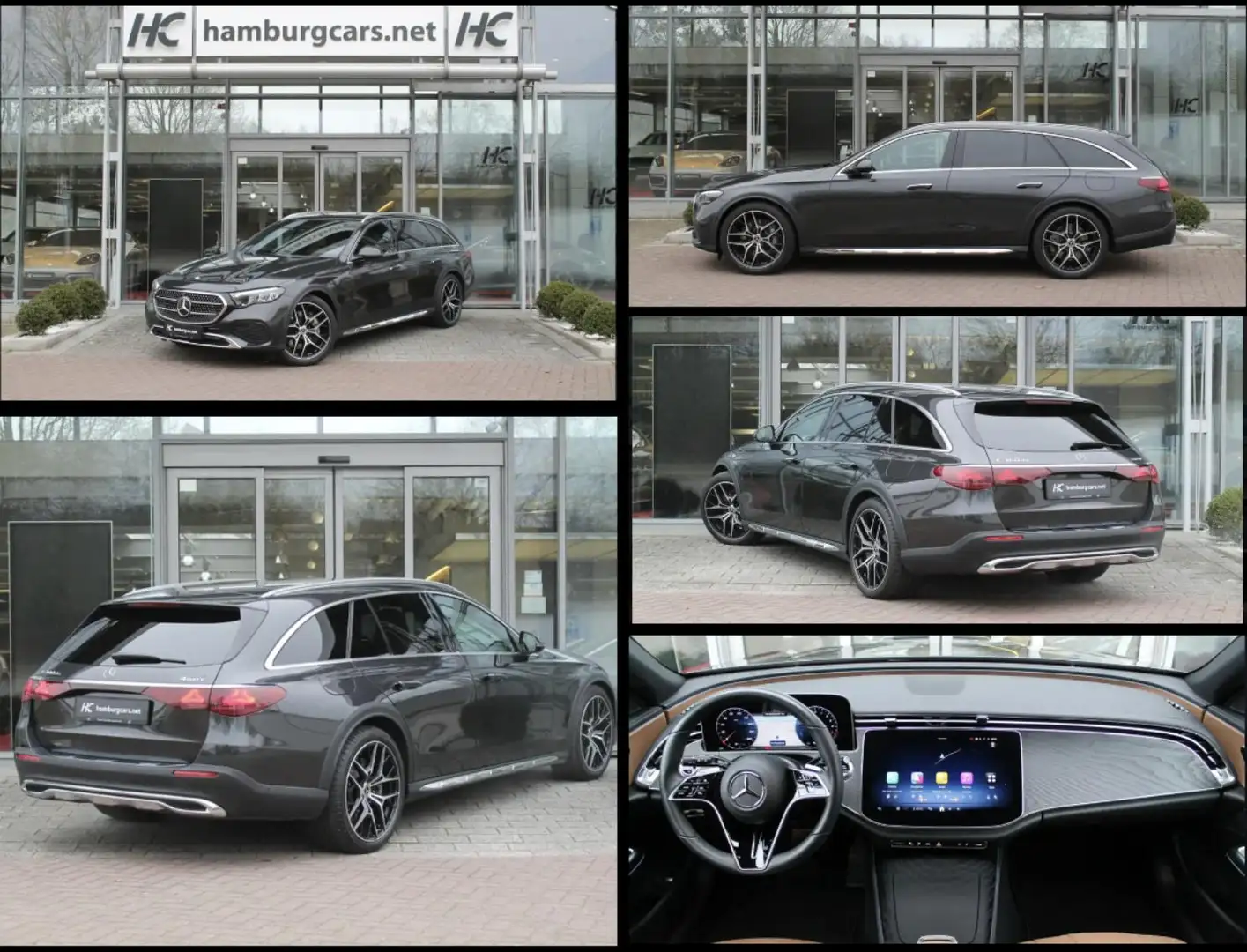 Mercedes-Benz E 300 T-Modell de 4M All-Terrain AHK 20"AMG WinterPaket Grau - 1