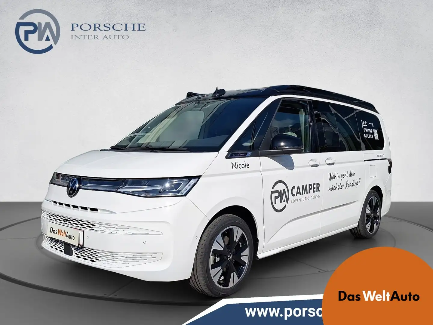 Volkswagen T6 California VW T6 California Ocean eHybrid 180 kW 4M Weiß - 1