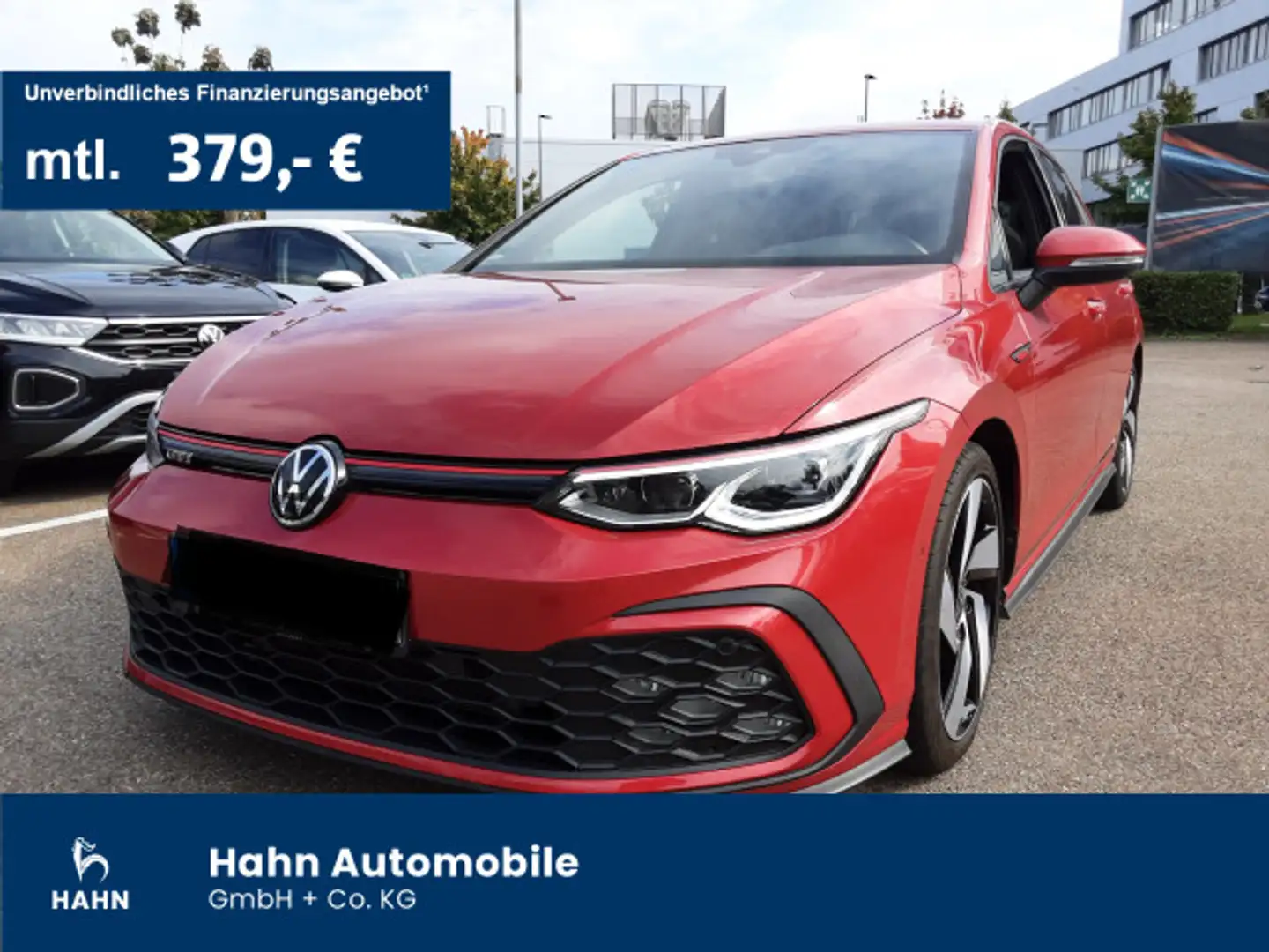 Volkswagen Golf GTI Golf VIII GTI 2.0TSI DSG IQ.LIGHT SPURW CAM LEDE Rot - 1