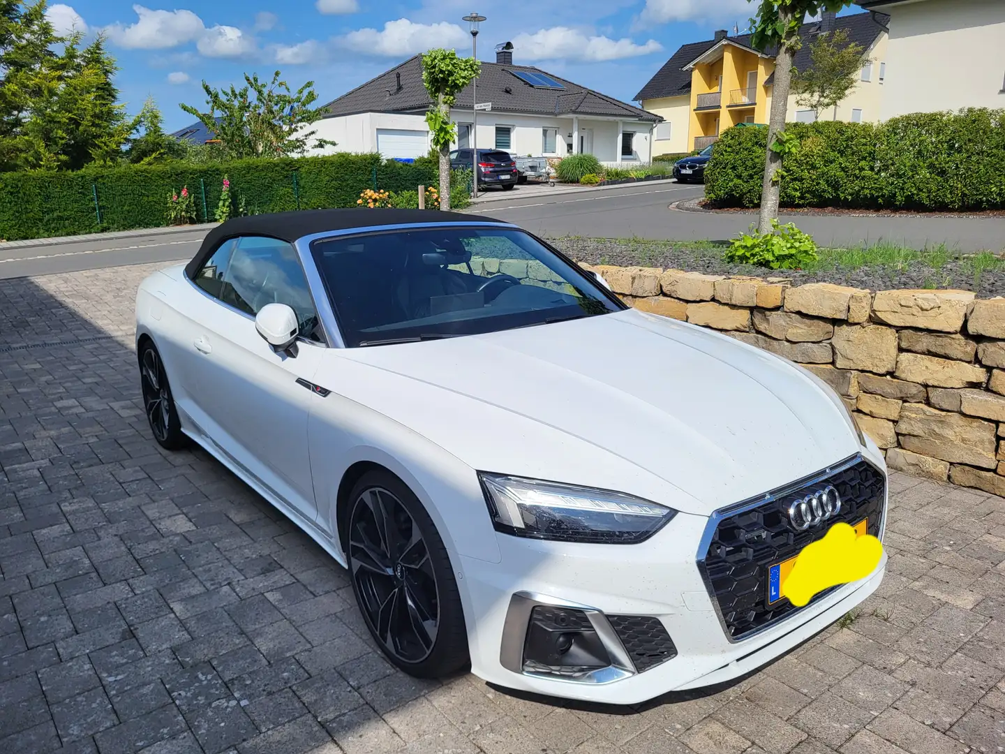 Audi A5 A5 Cabrio 40 TDI quattro S tronic advanced Weiß - 1