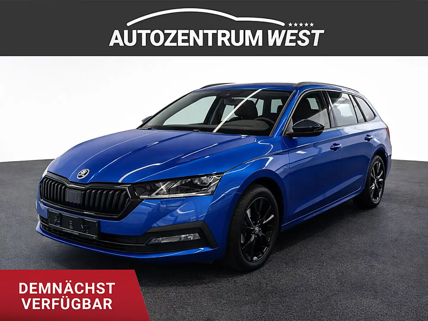 Skoda Octavia Combi 1,5 iV Sportline DSG..NAVI/Matrix/Head Up Blau - 1