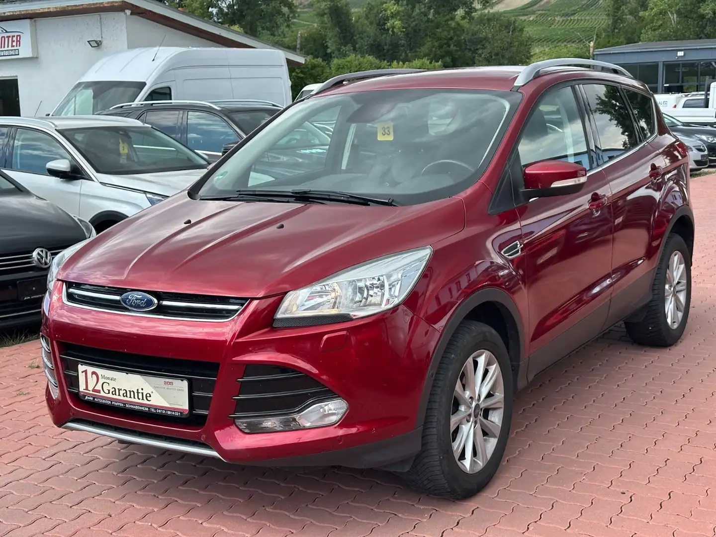 Ford Kuga 2.0 Titanium*NAVI*PDC & PARKHILFE*SHZ*AHK Rot - 1